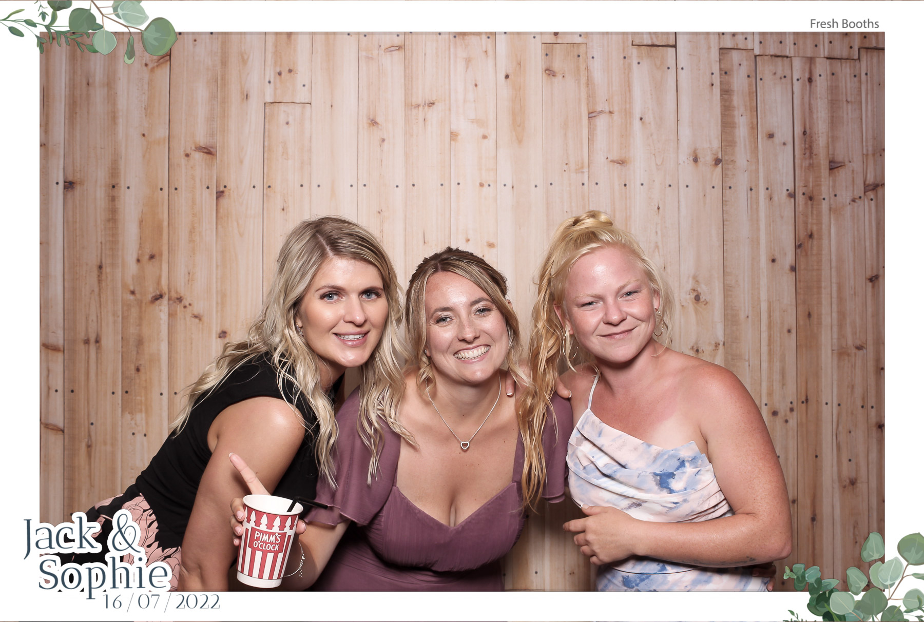 Jack & Sophie - Classic Open Booth | View more photos from the event at gallery.freshbooths.com/u/FreshBooths/Jack-Sophie-Classic-Open-Booth