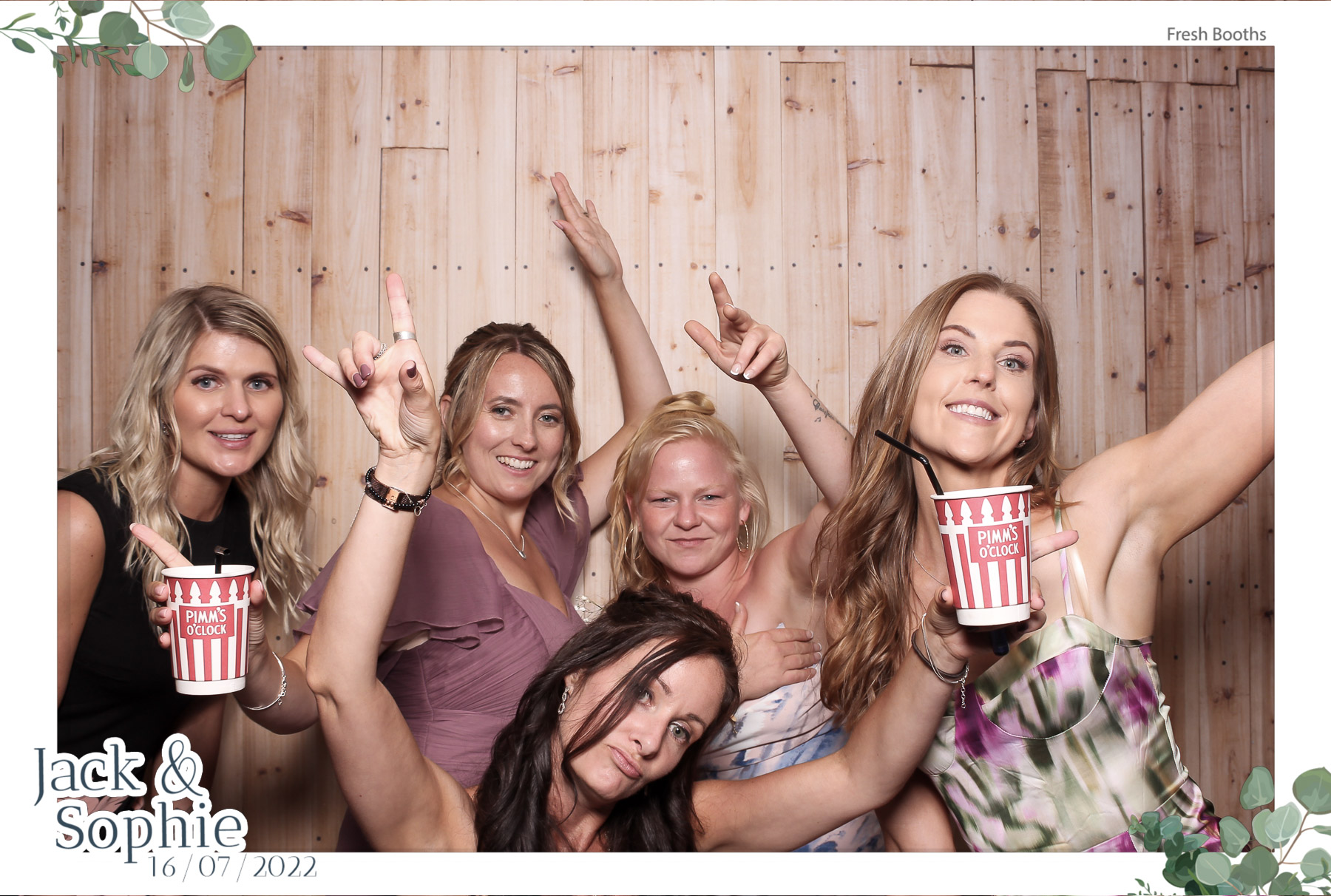 Jack & Sophie - Classic Open Booth | View more photos from the event at gallery.freshbooths.com/u/FreshBooths/Jack-Sophie-Classic-Open-Booth