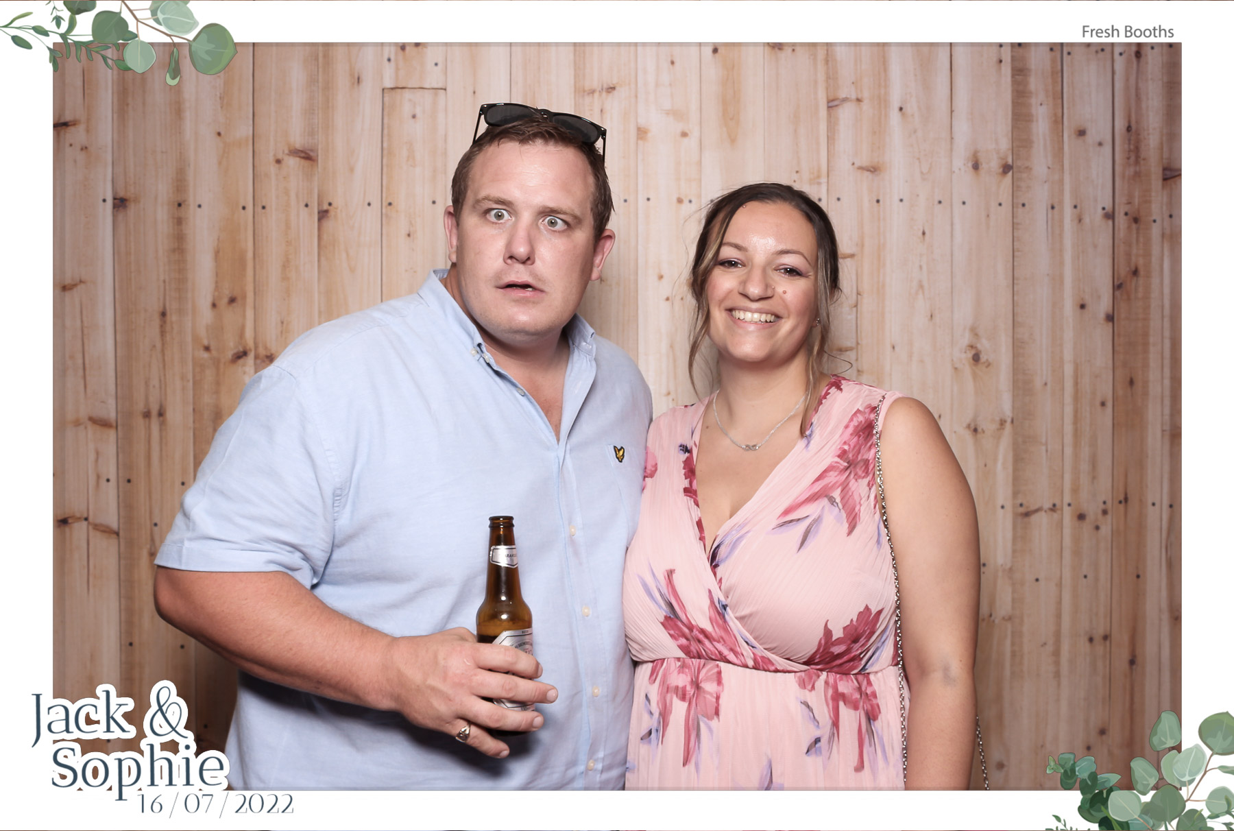 Jack & Sophie - Classic Open Booth | View more photos from the event at gallery.freshbooths.com/u/FreshBooths/Jack-Sophie-Classic-Open-Booth