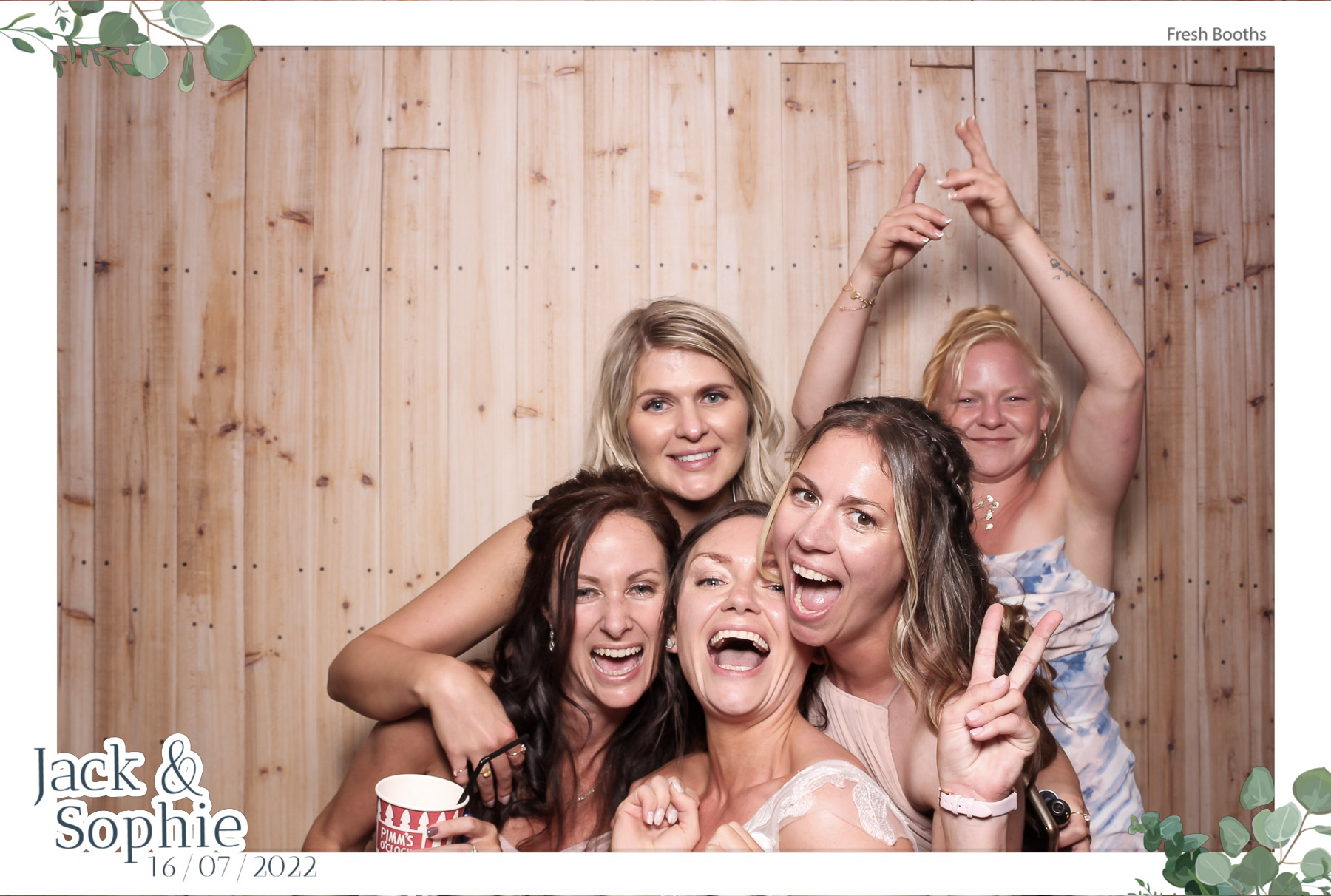 Jack & Sophie - Classic Open Booth | View more photos from the event at gallery.freshbooths.com/u/FreshBooths/Jack-Sophie-Classic-Open-Booth