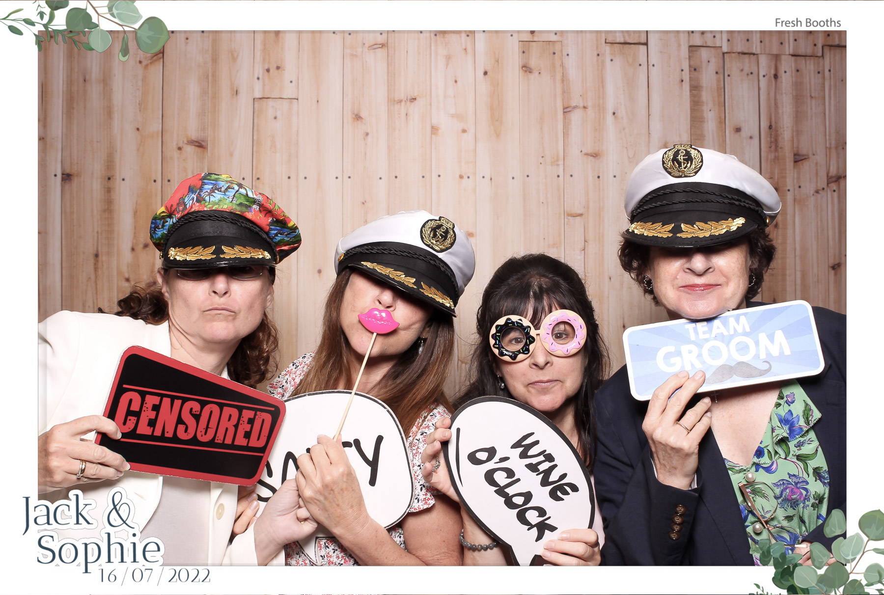 Jack & Sophie - Classic Open Booth | View more photos from the event at gallery.freshbooths.com/u/FreshBooths/Jack-Sophie-Classic-Open-Booth