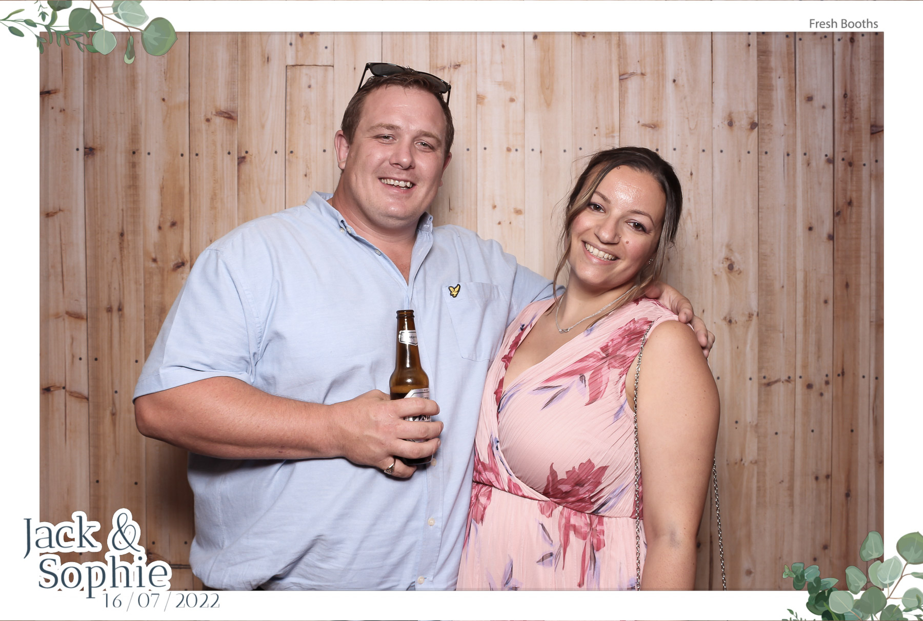 Jack & Sophie - Classic Open Booth | View more photos from the event at gallery.freshbooths.com/u/FreshBooths/Jack-Sophie-Classic-Open-Booth