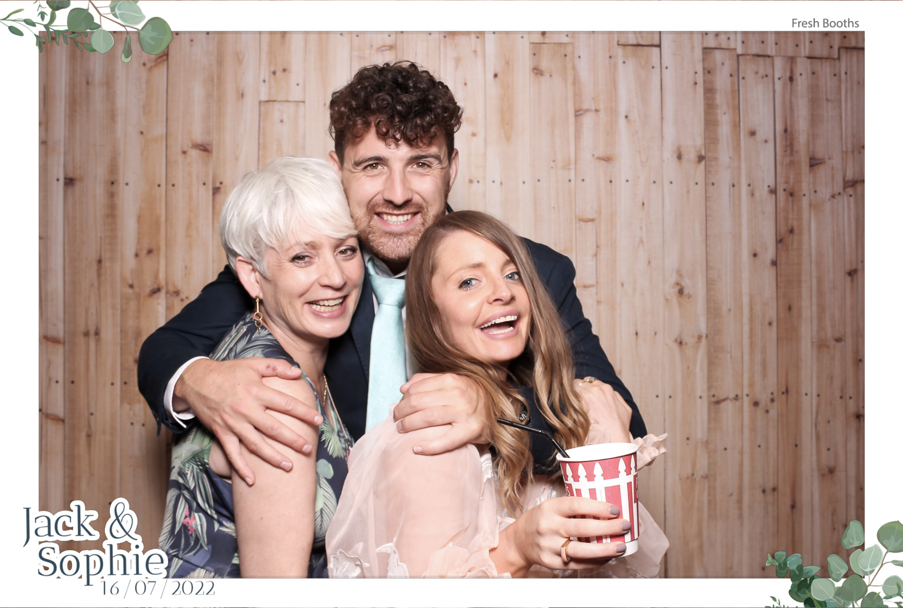 Jack & Sophie - Classic Open Booth | View more photos from the event at gallery.freshbooths.com/u/FreshBooths/Jack-Sophie-Classic-Open-Booth