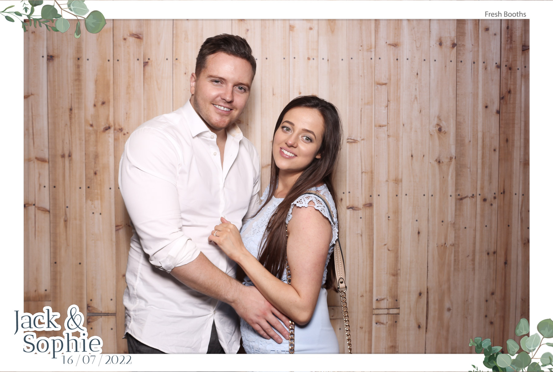 Jack & Sophie - Classic Open Booth | View more photos from the event at gallery.freshbooths.com/u/FreshBooths/Jack-Sophie-Classic-Open-Booth