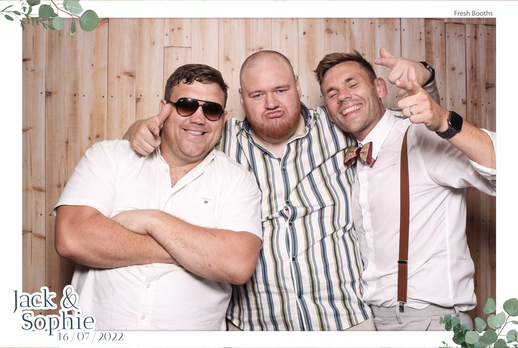 Jack & Sophie - Classic Open Booth | View more photos from the event at gallery.freshbooths.com/u/FreshBooths/Jack-Sophie-Classic-Open-Booth