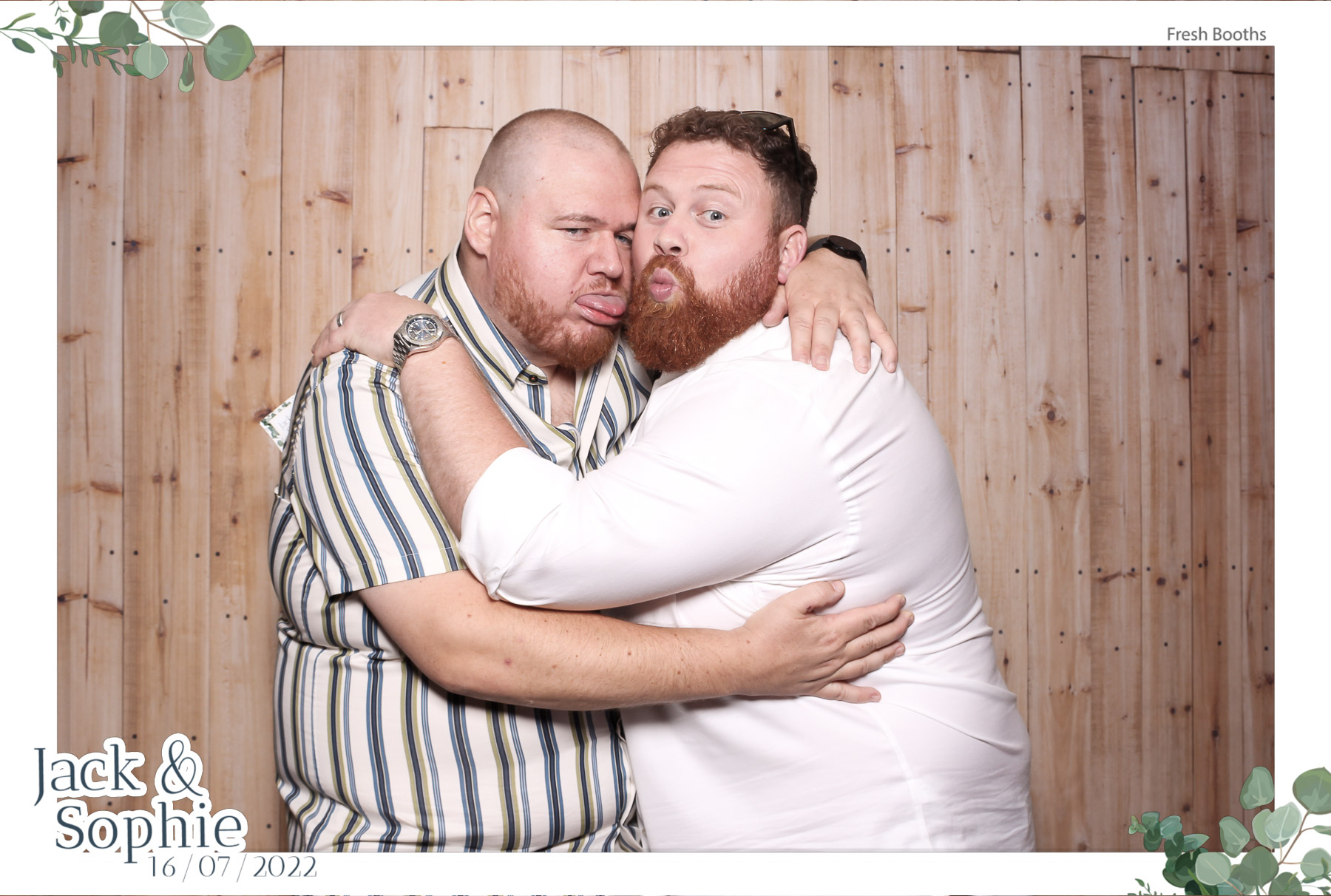 Jack & Sophie - Classic Open Booth | View more photos from the event at gallery.freshbooths.com/u/FreshBooths/Jack-Sophie-Classic-Open-Booth