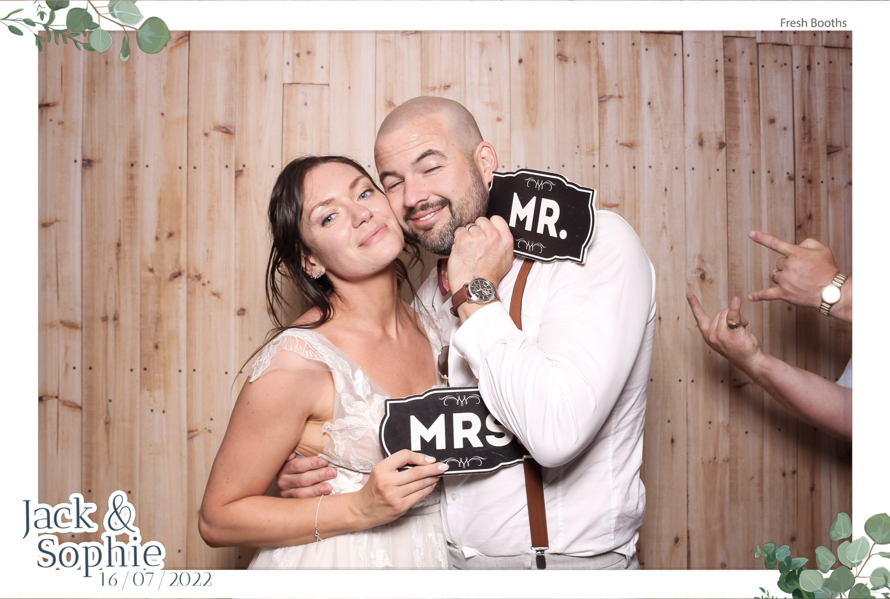 Jack & Sophie - Classic Open Booth | View more photos from the event at gallery.freshbooths.com/u/FreshBooths/Jack-Sophie-Classic-Open-Booth
