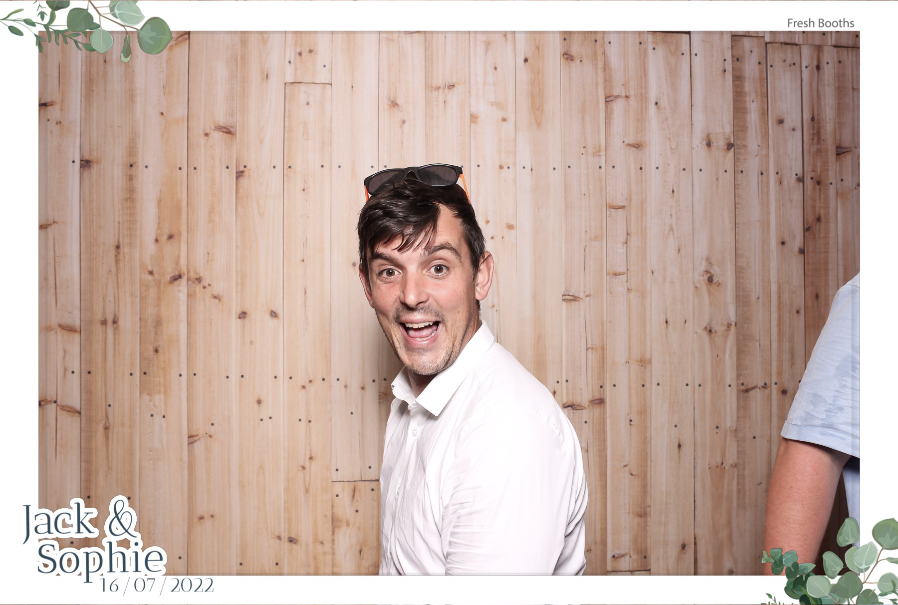 Jack & Sophie - Classic Open Booth | View more photos from the event at gallery.freshbooths.com/u/FreshBooths/Jack-Sophie-Classic-Open-Booth