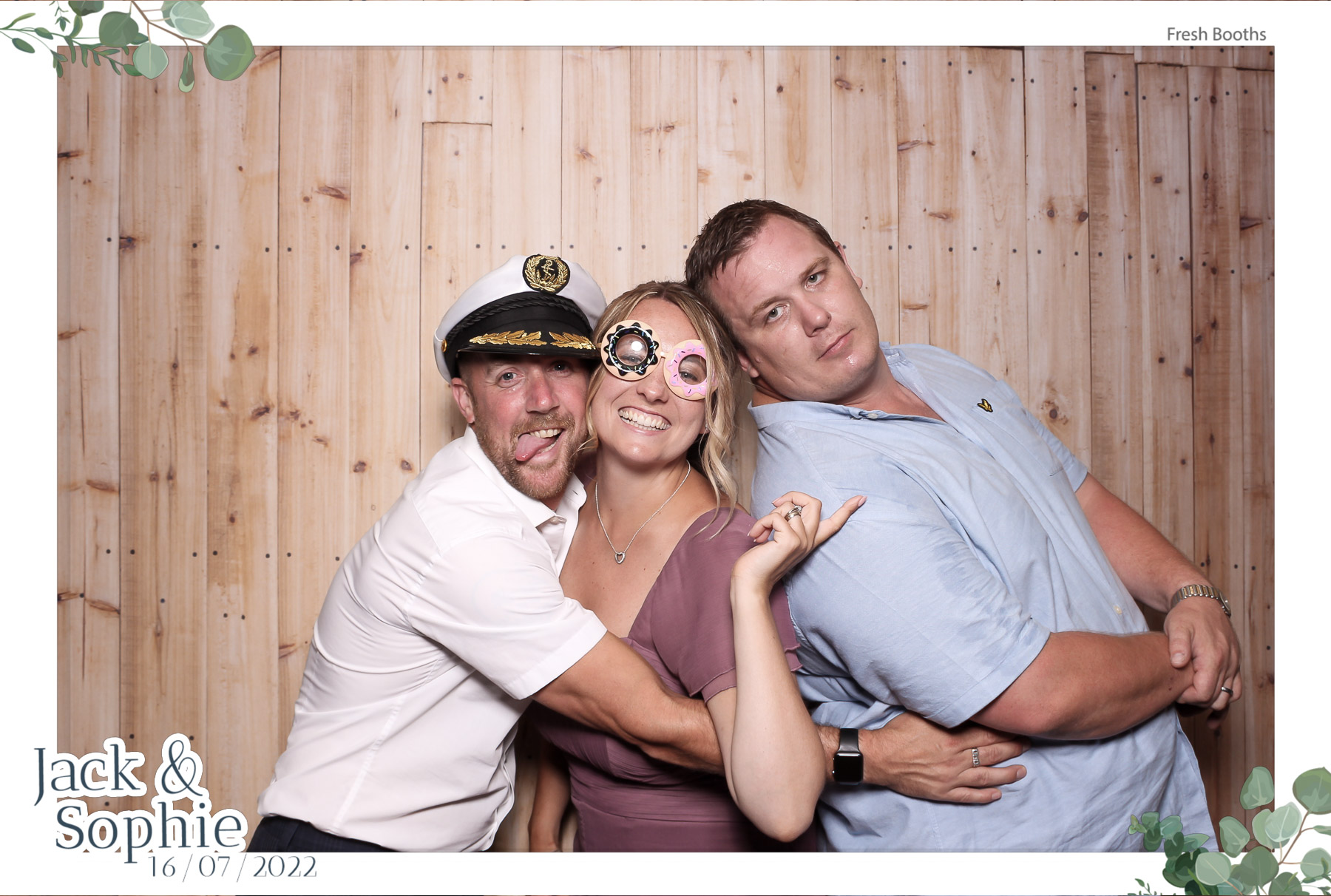 Jack & Sophie - Classic Open Booth | View more photos from the event at gallery.freshbooths.com/u/FreshBooths/Jack-Sophie-Classic-Open-Booth