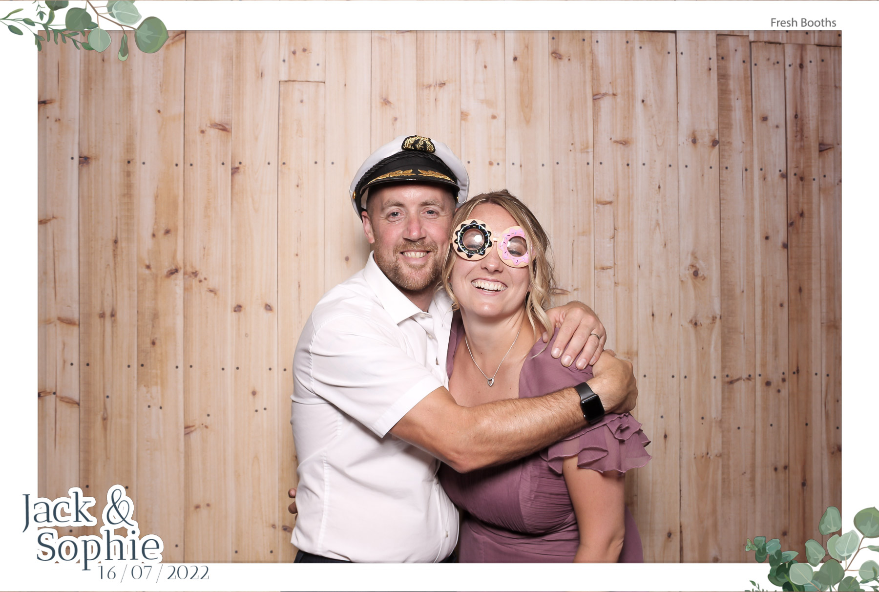 Jack & Sophie - Classic Open Booth | View more photos from the event at gallery.freshbooths.com/u/FreshBooths/Jack-Sophie-Classic-Open-Booth