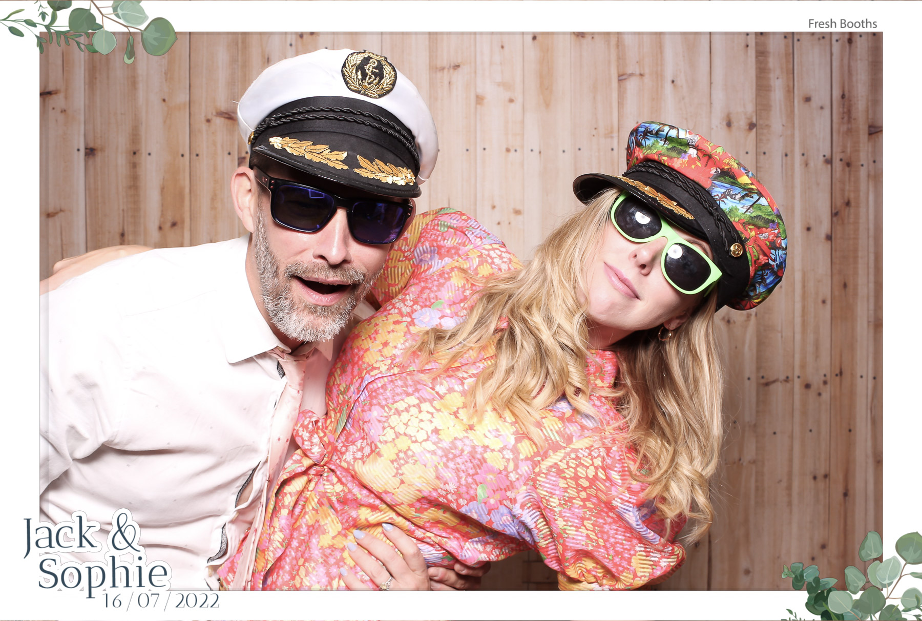 Jack & Sophie - Classic Open Booth | View more photos from the event at gallery.freshbooths.com/u/FreshBooths/Jack-Sophie-Classic-Open-Booth