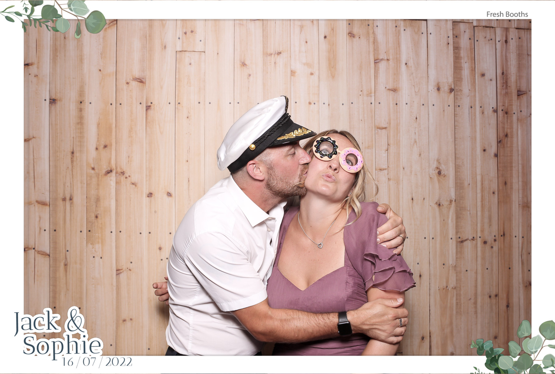 Jack & Sophie - Classic Open Booth | View more photos from the event at gallery.freshbooths.com/u/FreshBooths/Jack-Sophie-Classic-Open-Booth