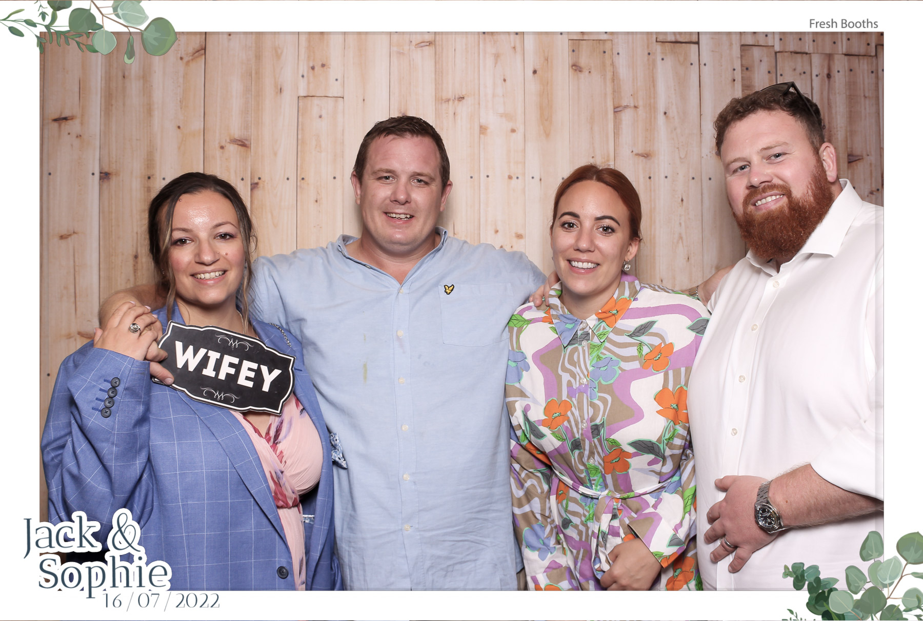 Jack & Sophie - Classic Open Booth | View more photos from the event at gallery.freshbooths.com/u/FreshBooths/Jack-Sophie-Classic-Open-Booth