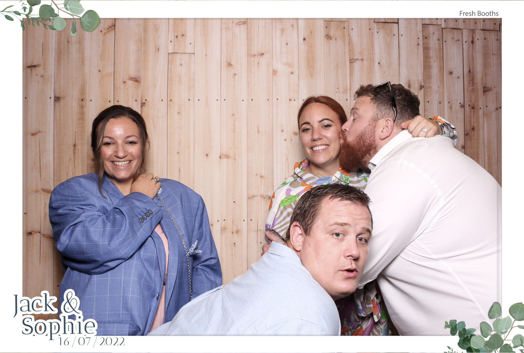 Jack & Sophie - Classic Open Booth | View more photos from the event at gallery.freshbooths.com/u/FreshBooths/Jack-Sophie-Classic-Open-Booth