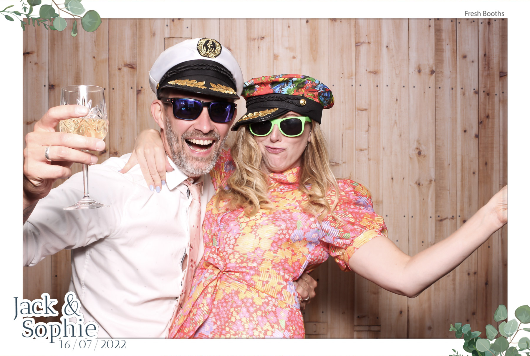Jack & Sophie - Classic Open Booth | View more photos from the event at gallery.freshbooths.com/u/FreshBooths/Jack-Sophie-Classic-Open-Booth
