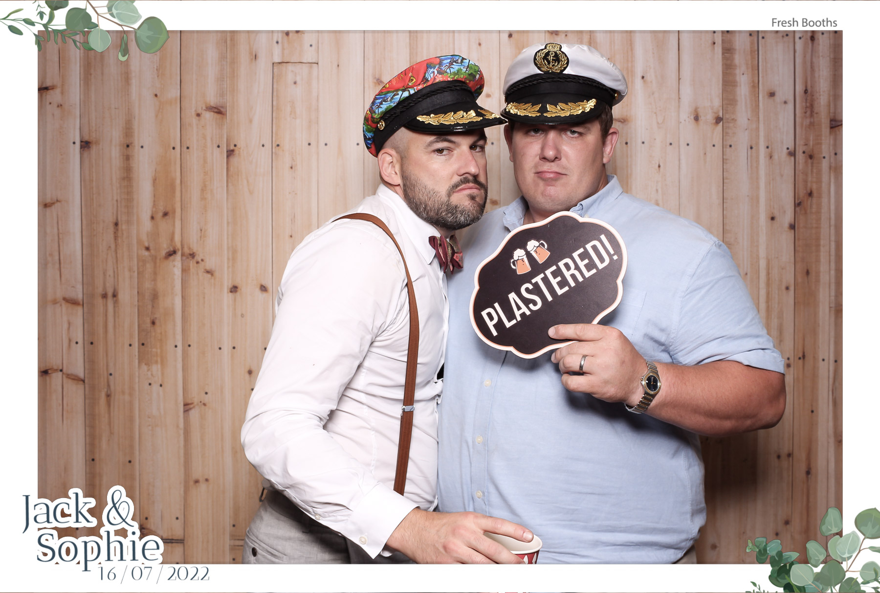 Jack & Sophie - Classic Open Booth | View more photos from the event at gallery.freshbooths.com/u/FreshBooths/Jack-Sophie-Classic-Open-Booth