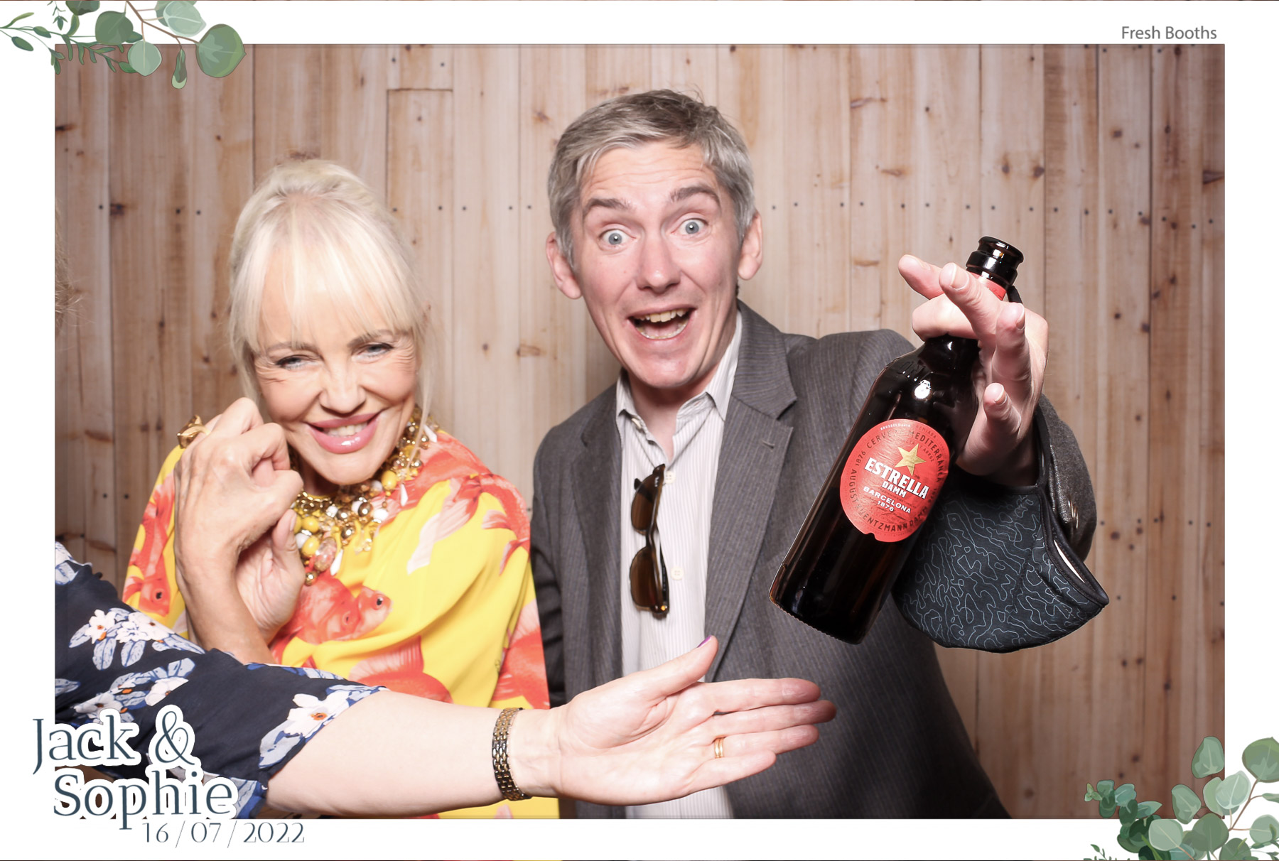 Jack & Sophie - Classic Open Booth | View more photos from the event at gallery.freshbooths.com/u/FreshBooths/Jack-Sophie-Classic-Open-Booth