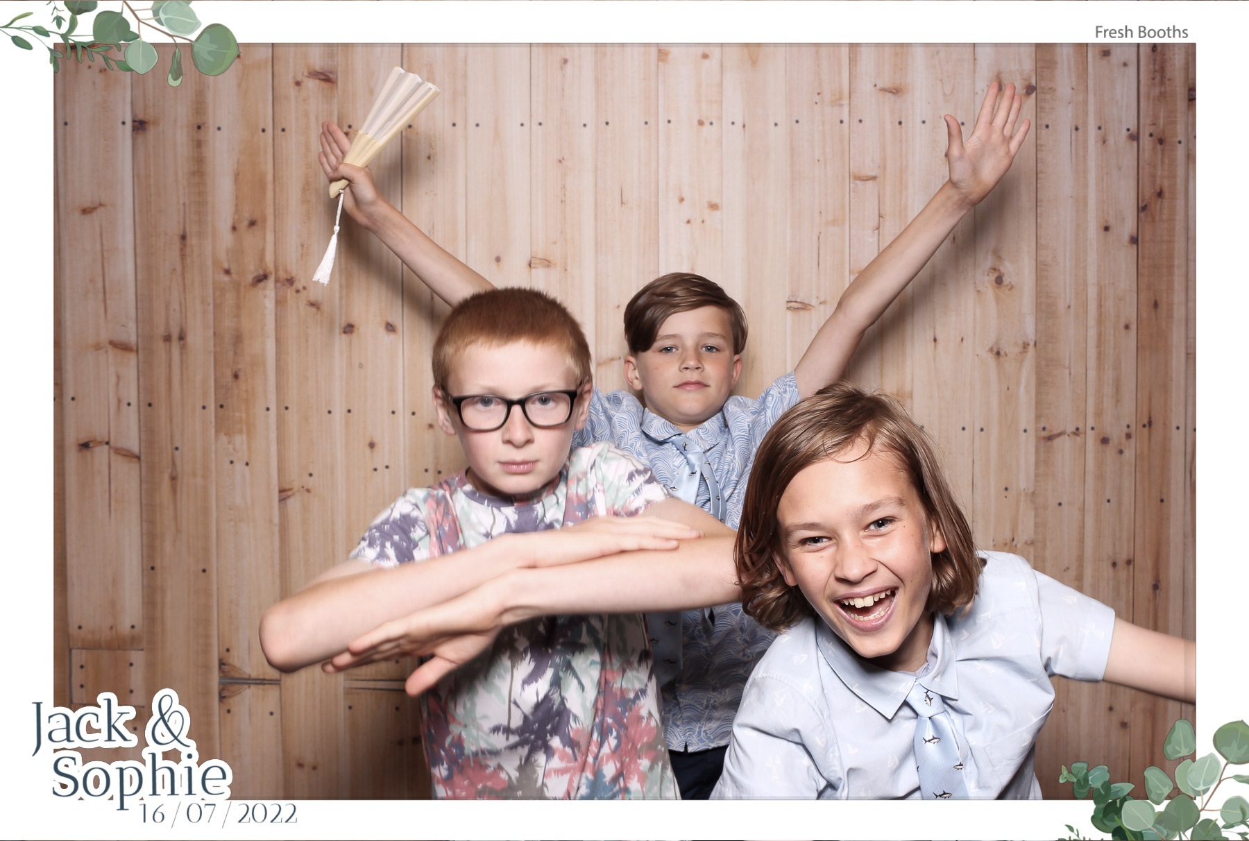 Jack & Sophie - Classic Open Booth | View more photos from the event at gallery.freshbooths.com/u/FreshBooths/Jack-Sophie-Classic-Open-Booth