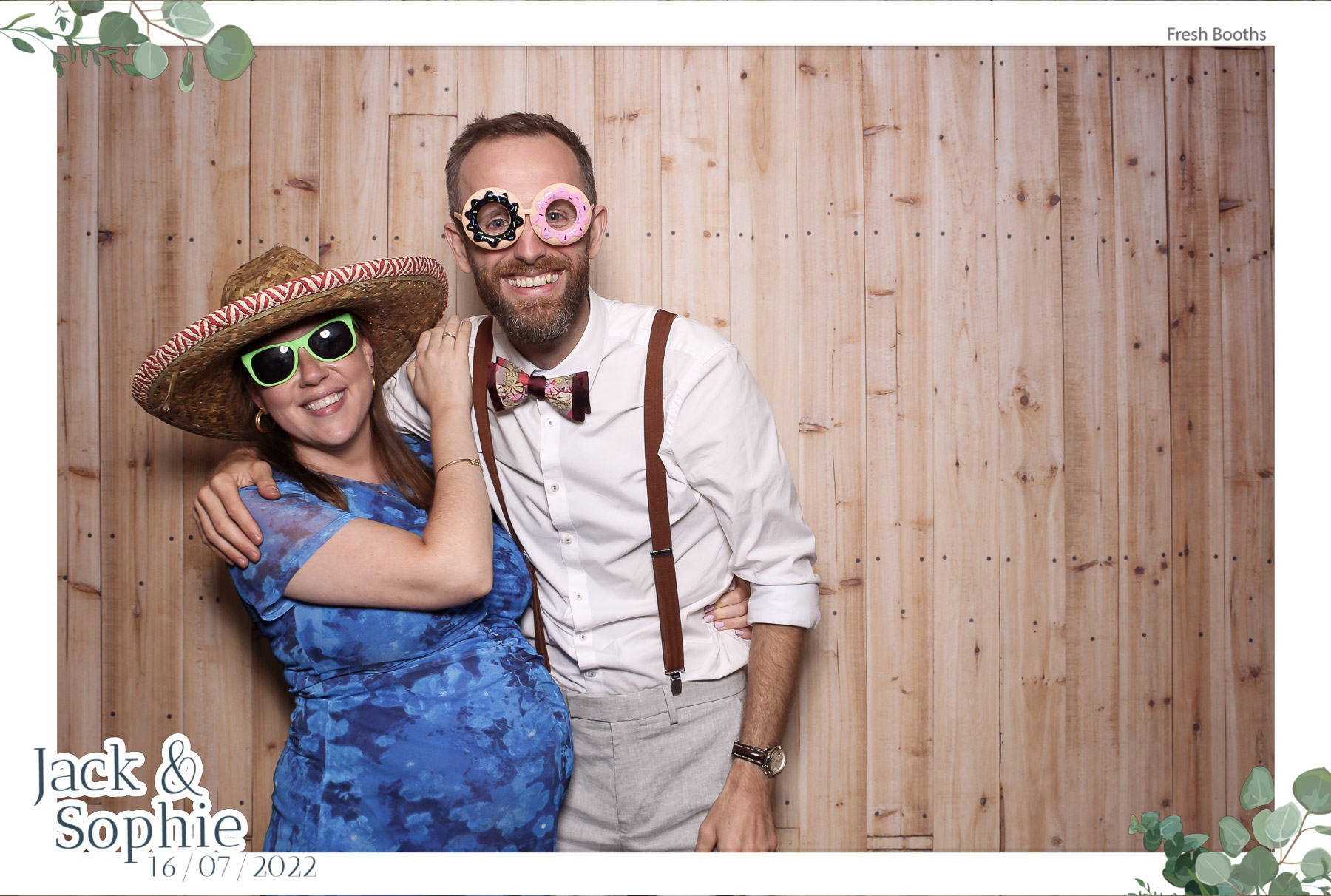 Jack & Sophie - Classic Open Booth | View more photos from the event at gallery.freshbooths.com/u/FreshBooths/Jack-Sophie-Classic-Open-Booth
