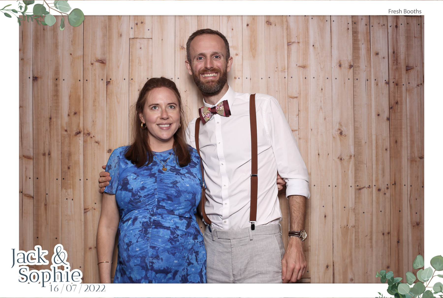 Jack & Sophie - Classic Open Booth | View more photos from the event at gallery.freshbooths.com/u/FreshBooths/Jack-Sophie-Classic-Open-Booth