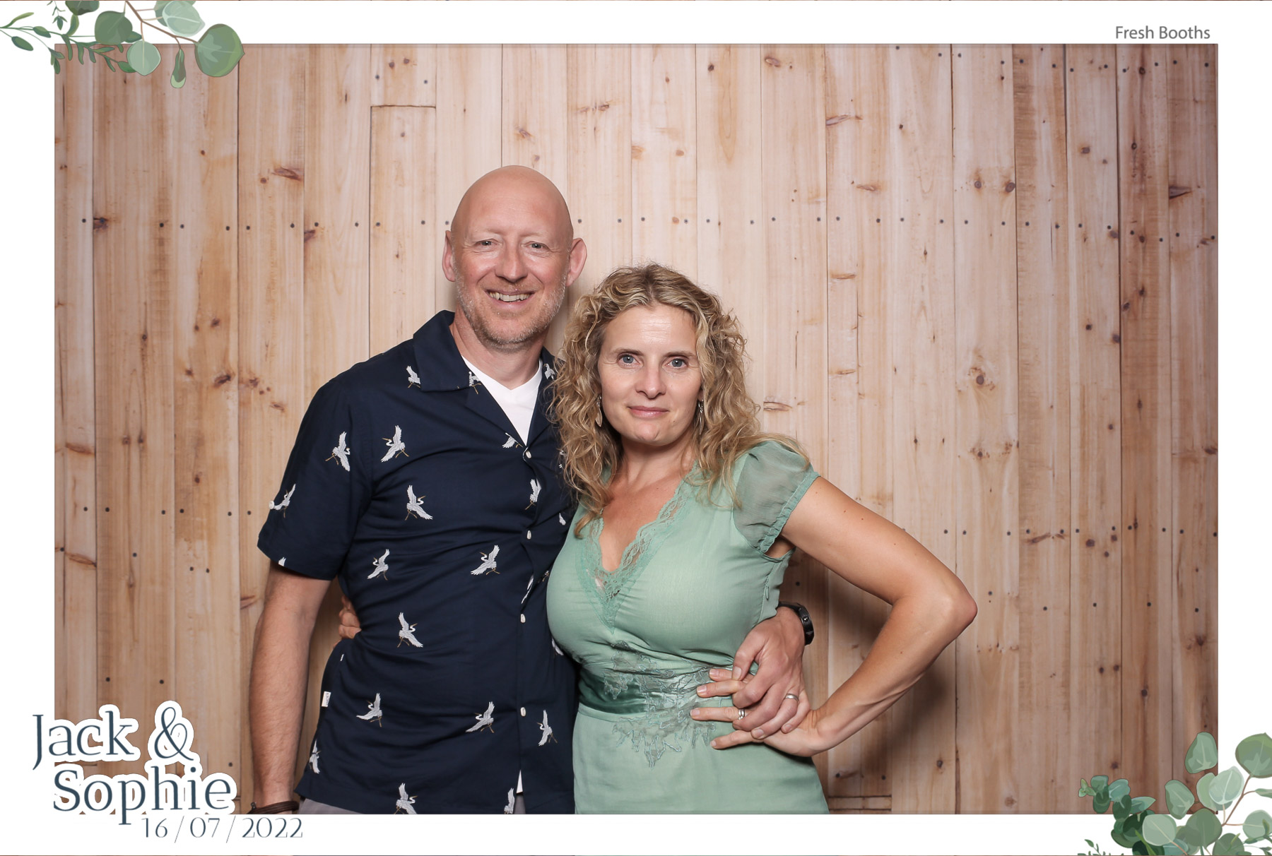 Jack & Sophie - Classic Open Booth | View more photos from the event at gallery.freshbooths.com/u/FreshBooths/Jack-Sophie-Classic-Open-Booth