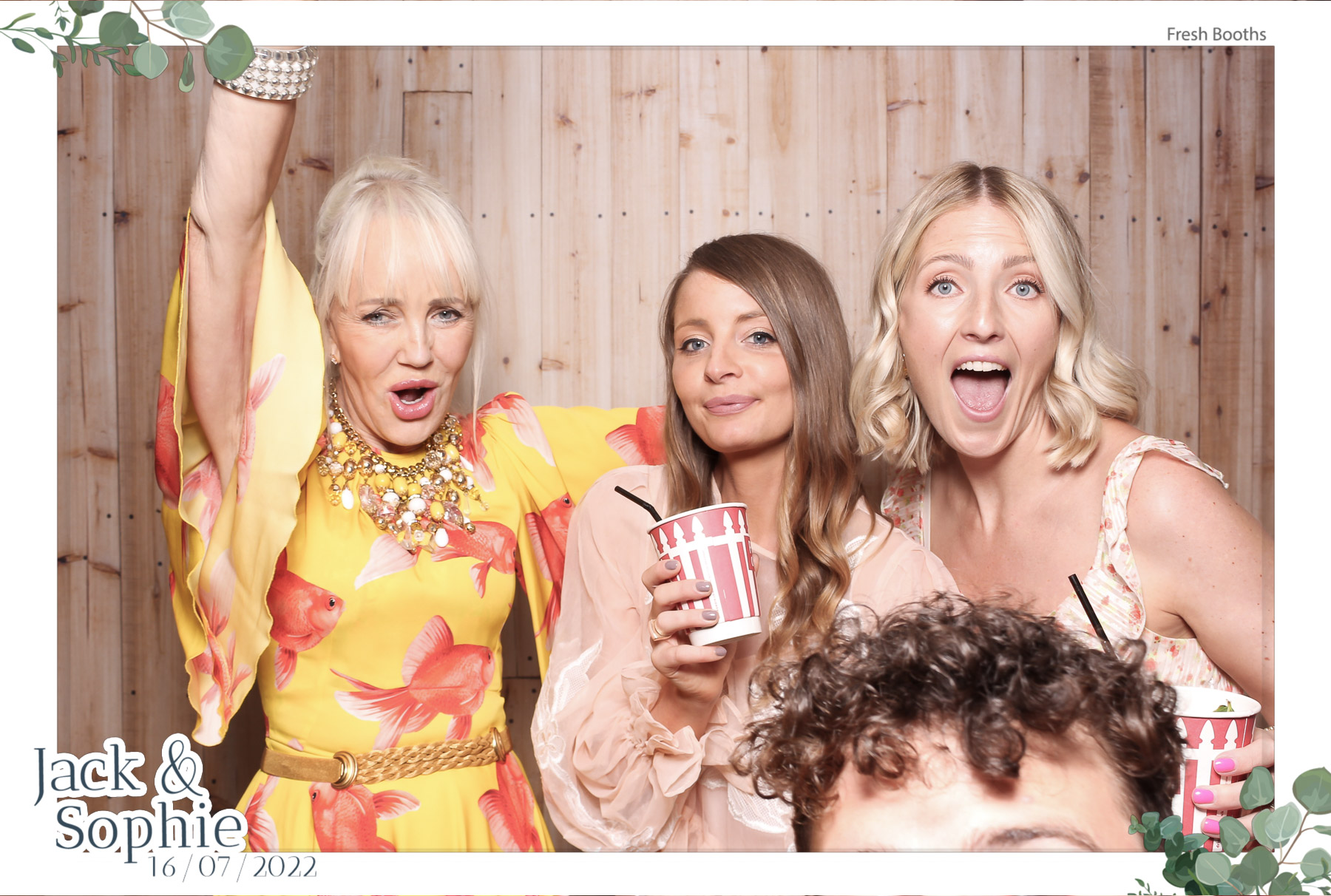 Jack & Sophie - Classic Open Booth | View more photos from the event at gallery.freshbooths.com/u/FreshBooths/Jack-Sophie-Classic-Open-Booth
