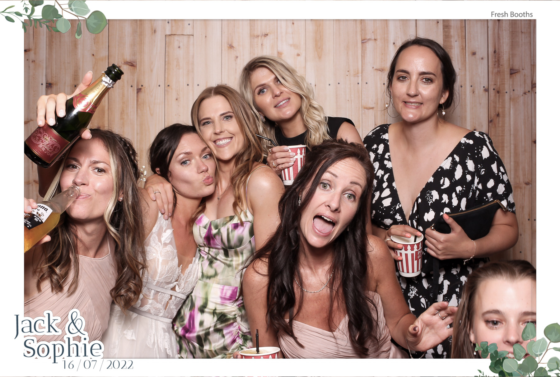 Jack & Sophie - Classic Open Booth | View more photos from the event at gallery.freshbooths.com/u/FreshBooths/Jack-Sophie-Classic-Open-Booth