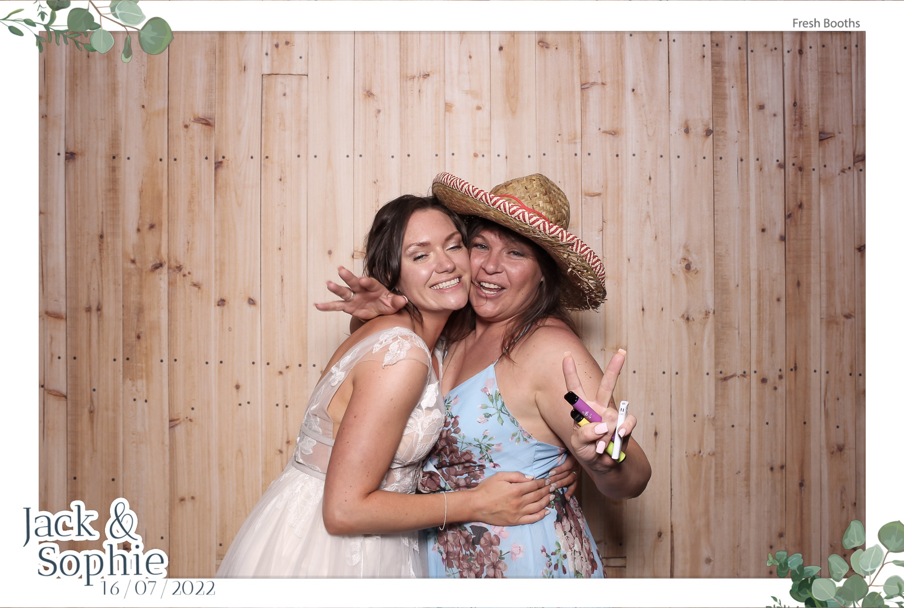 Jack & Sophie - Classic Open Booth | View more photos from the event at gallery.freshbooths.com/u/FreshBooths/Jack-Sophie-Classic-Open-Booth