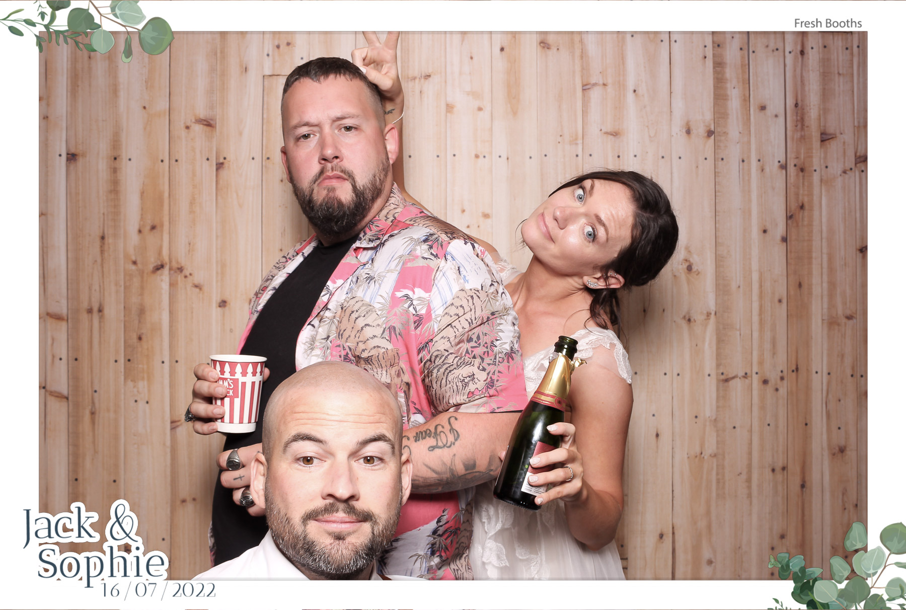 Jack & Sophie - Classic Open Booth | View more photos from the event at gallery.freshbooths.com/u/FreshBooths/Jack-Sophie-Classic-Open-Booth