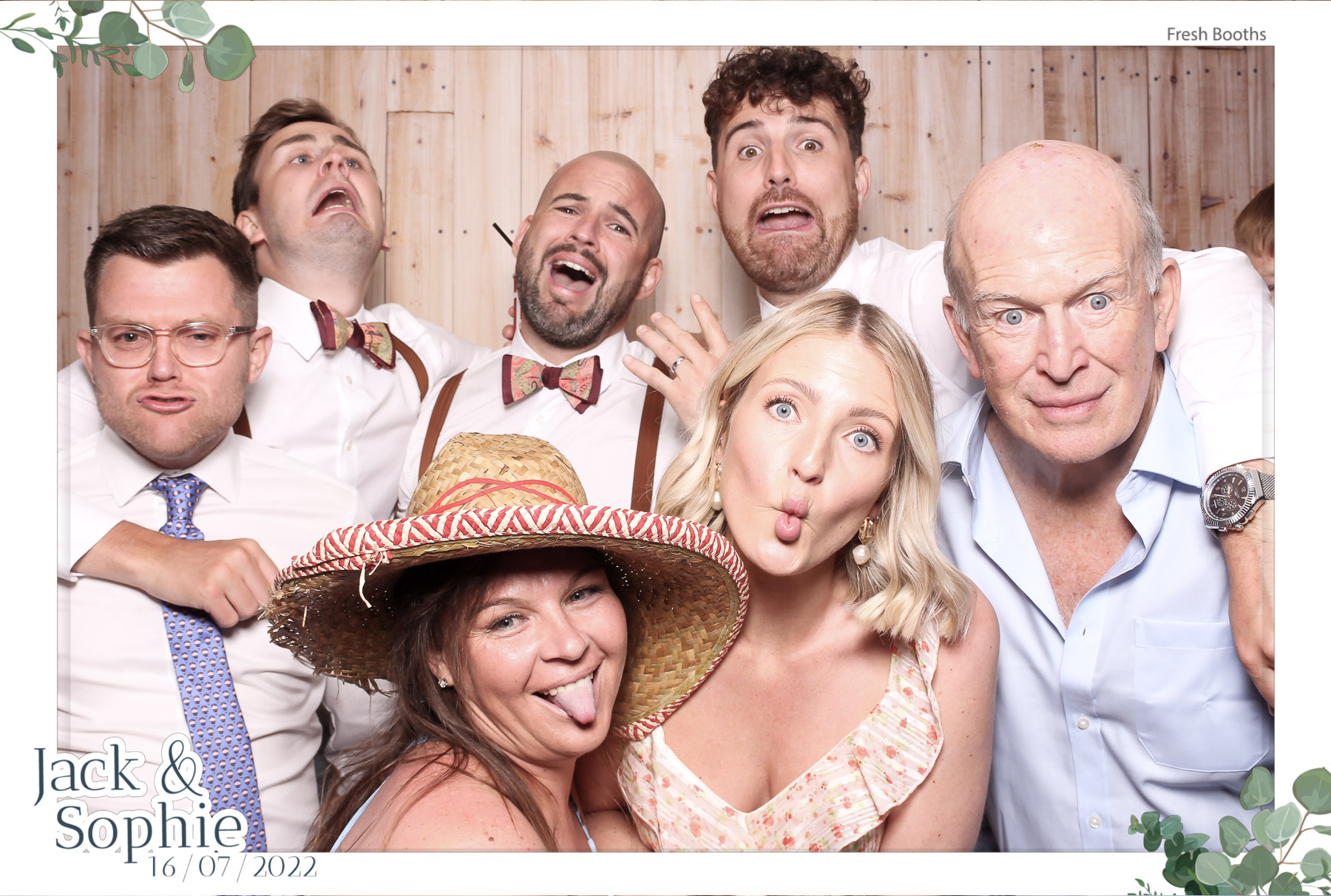 Jack & Sophie - Classic Open Booth | View more photos from the event at gallery.freshbooths.com/u/FreshBooths/Jack-Sophie-Classic-Open-Booth