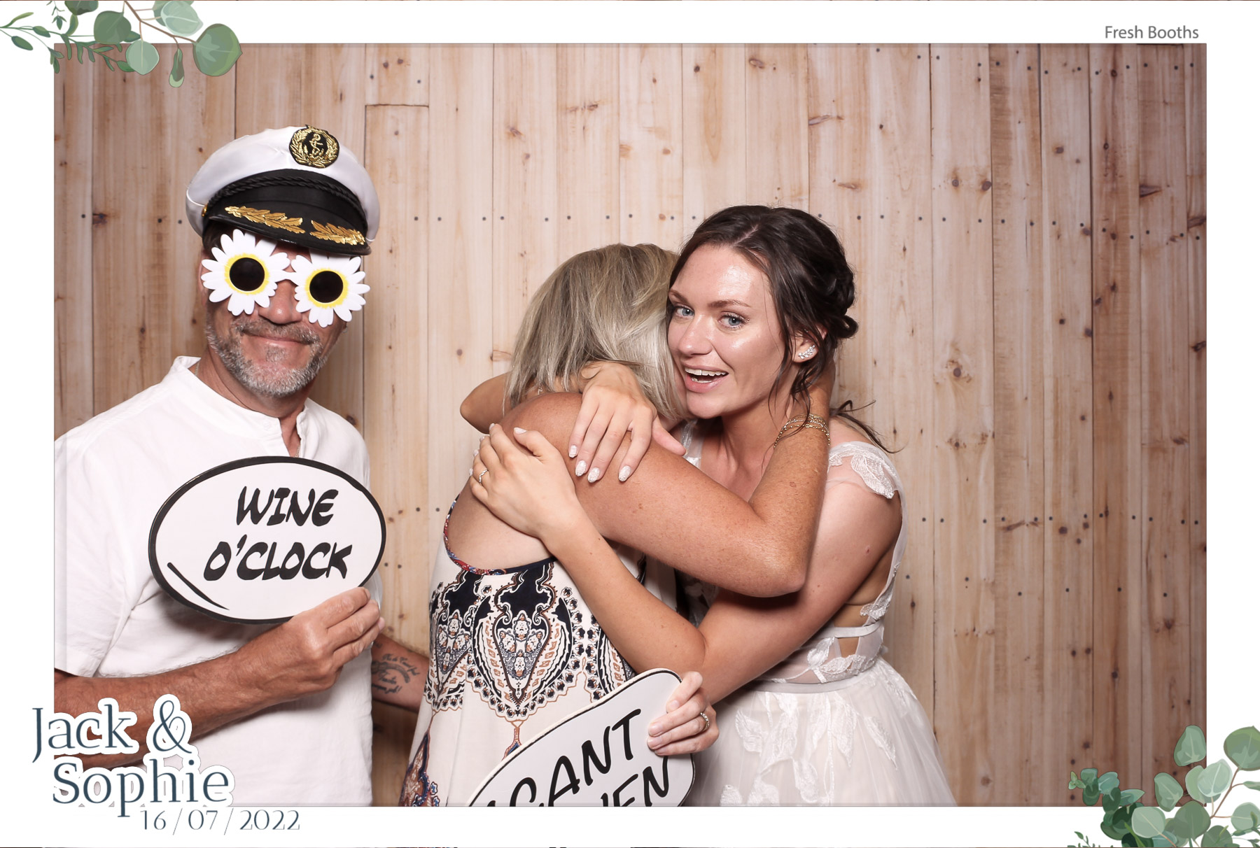 Jack & Sophie - Classic Open Booth | View more photos from the event at gallery.freshbooths.com/u/FreshBooths/Jack-Sophie-Classic-Open-Booth