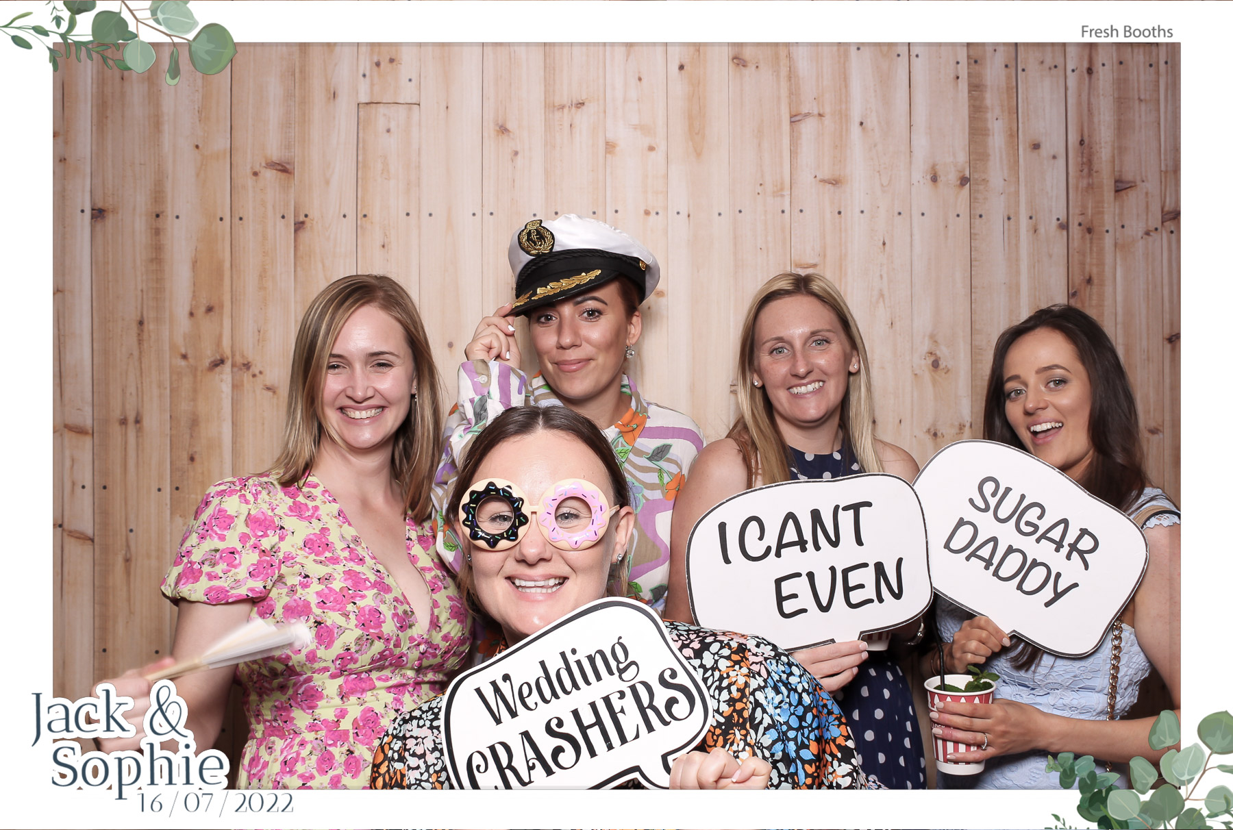 Jack & Sophie - Classic Open Booth | View more photos from the event at gallery.freshbooths.com/u/FreshBooths/Jack-Sophie-Classic-Open-Booth