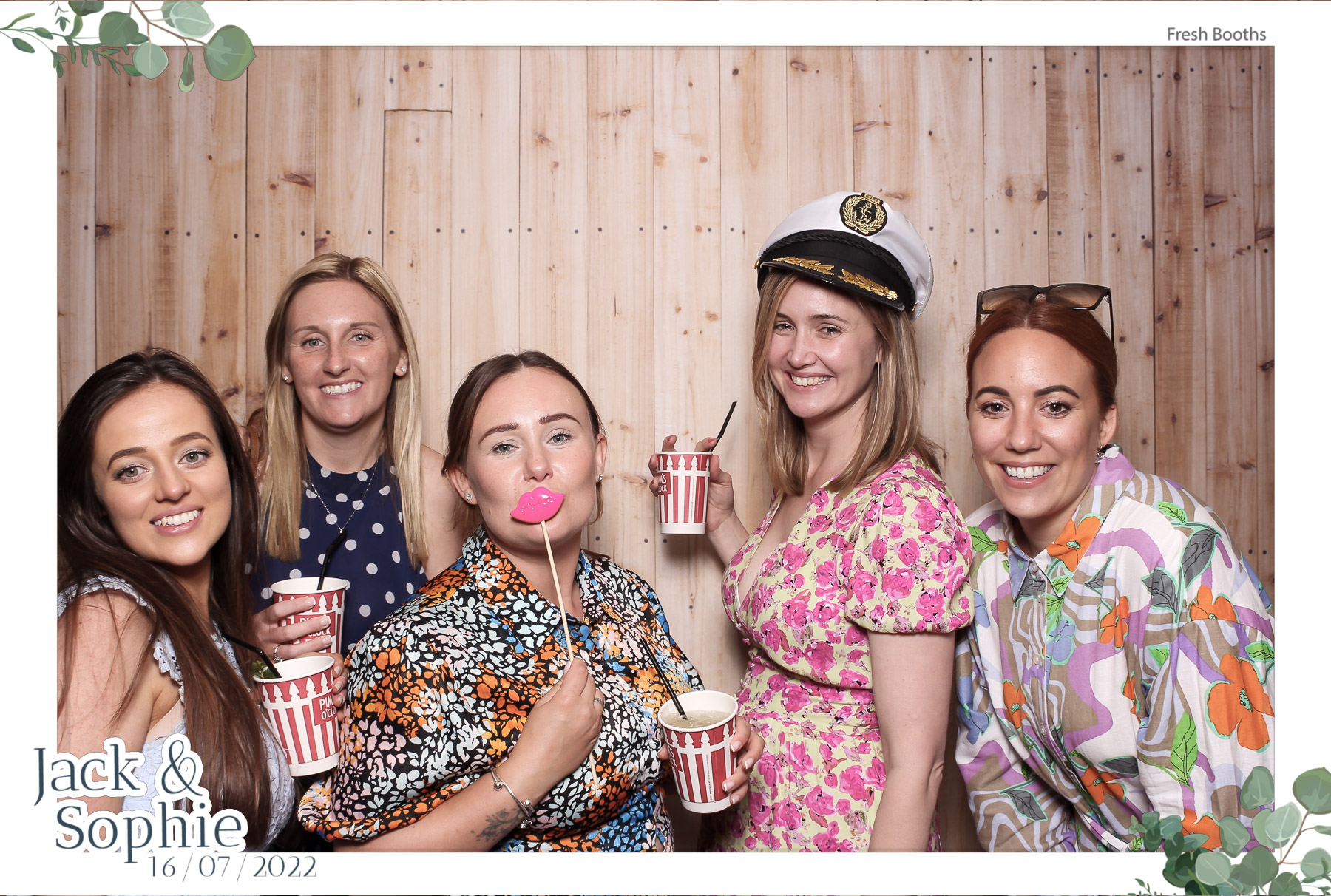 Jack & Sophie - Classic Open Booth | View more photos from the event at gallery.freshbooths.com/u/FreshBooths/Jack-Sophie-Classic-Open-Booth