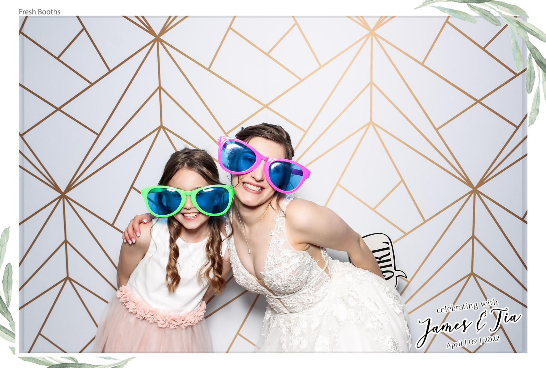 James & Tia - Classic Open Booth | View more photos from the event at gallery.freshbooths.com/u/FreshBooths/James-Tia-Classic-Open-Booth