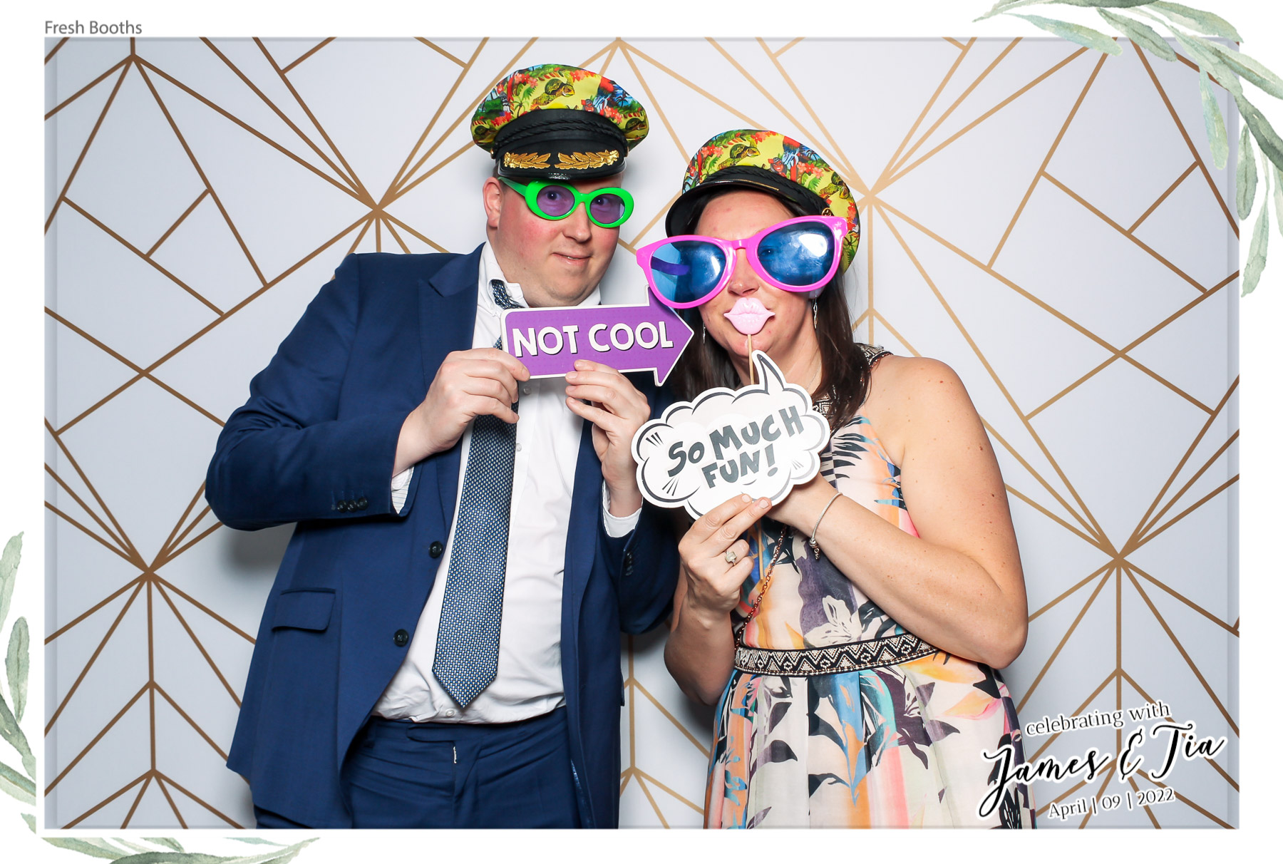 James & Tia - Classic Open Booth | View more photos from the event at gallery.freshbooths.com/u/FreshBooths/James-Tia-Classic-Open-Booth