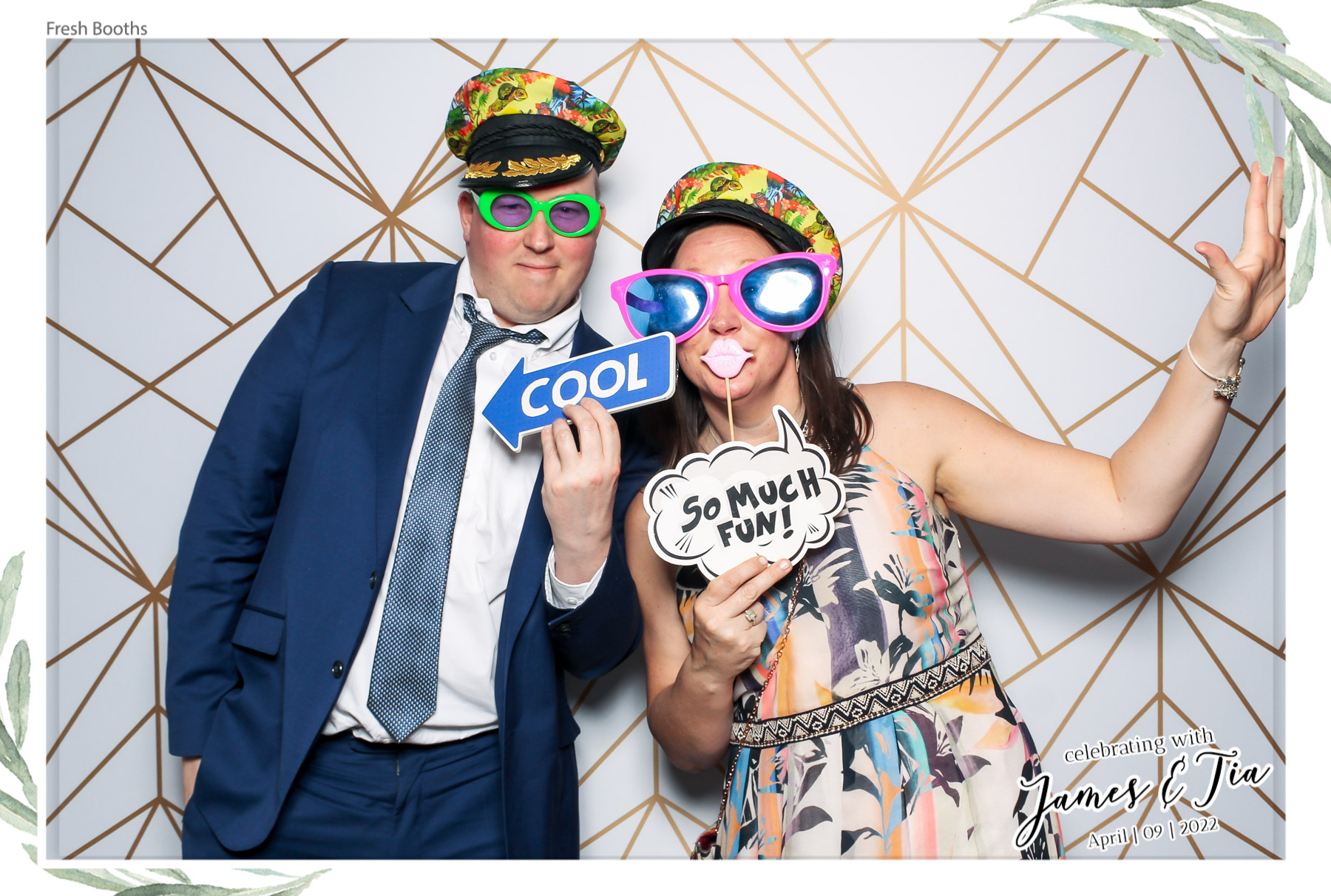 James & Tia - Classic Open Booth | View more photos from the event at gallery.freshbooths.com/u/FreshBooths/James-Tia-Classic-Open-Booth