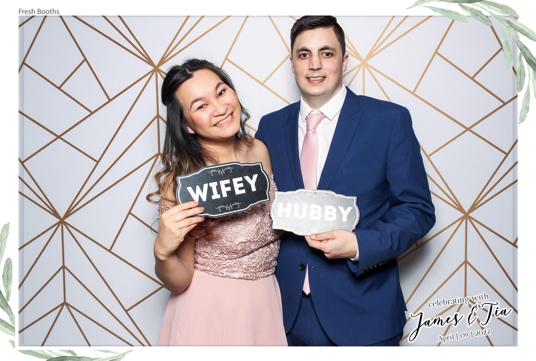 James & Tia - Classic Open Booth | View more photos from the event at gallery.freshbooths.com/u/FreshBooths/James-Tia-Classic-Open-Booth