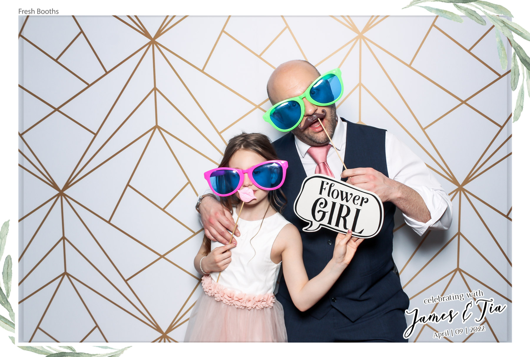 James & Tia - Classic Open Booth | View more photos from the event at gallery.freshbooths.com/u/FreshBooths/James-Tia-Classic-Open-Booth