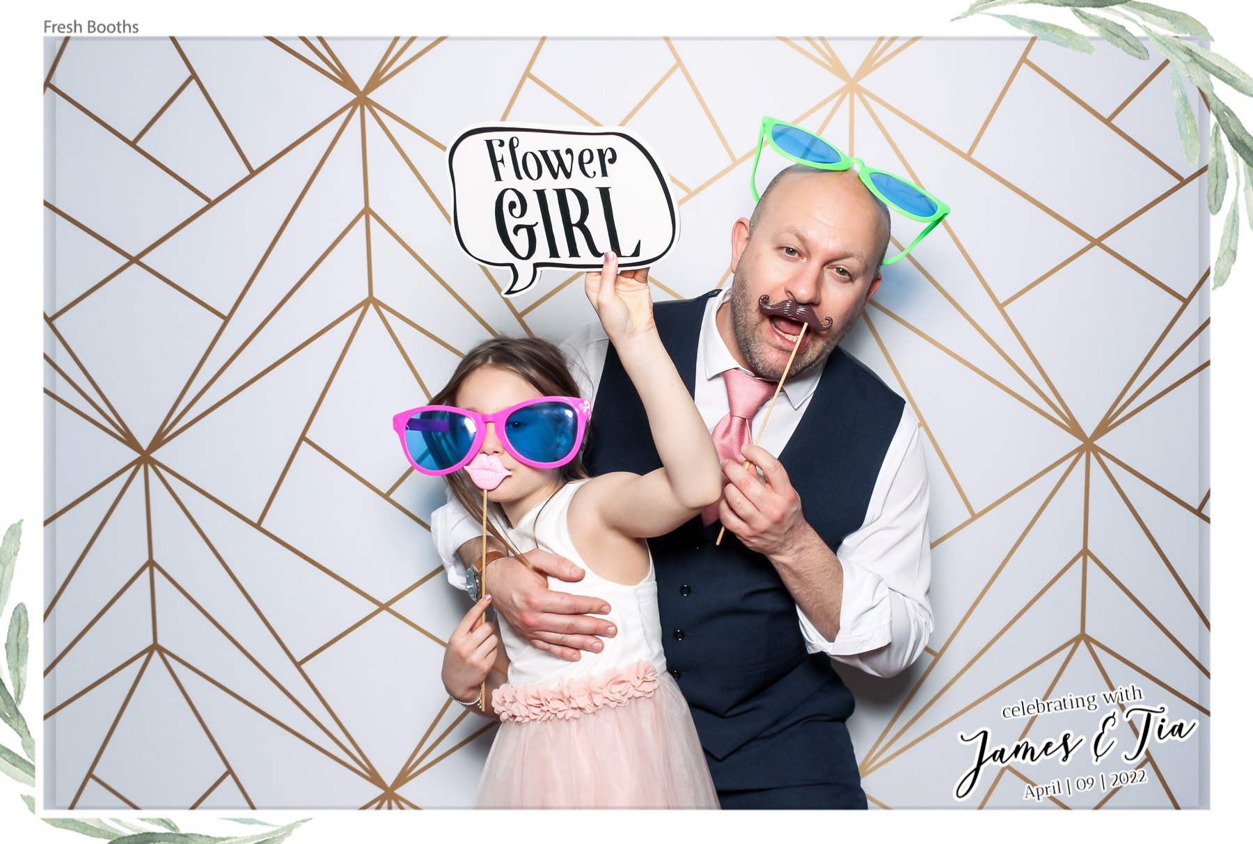 James & Tia - Classic Open Booth | View more photos from the event at gallery.freshbooths.com/u/FreshBooths/James-Tia-Classic-Open-Booth
