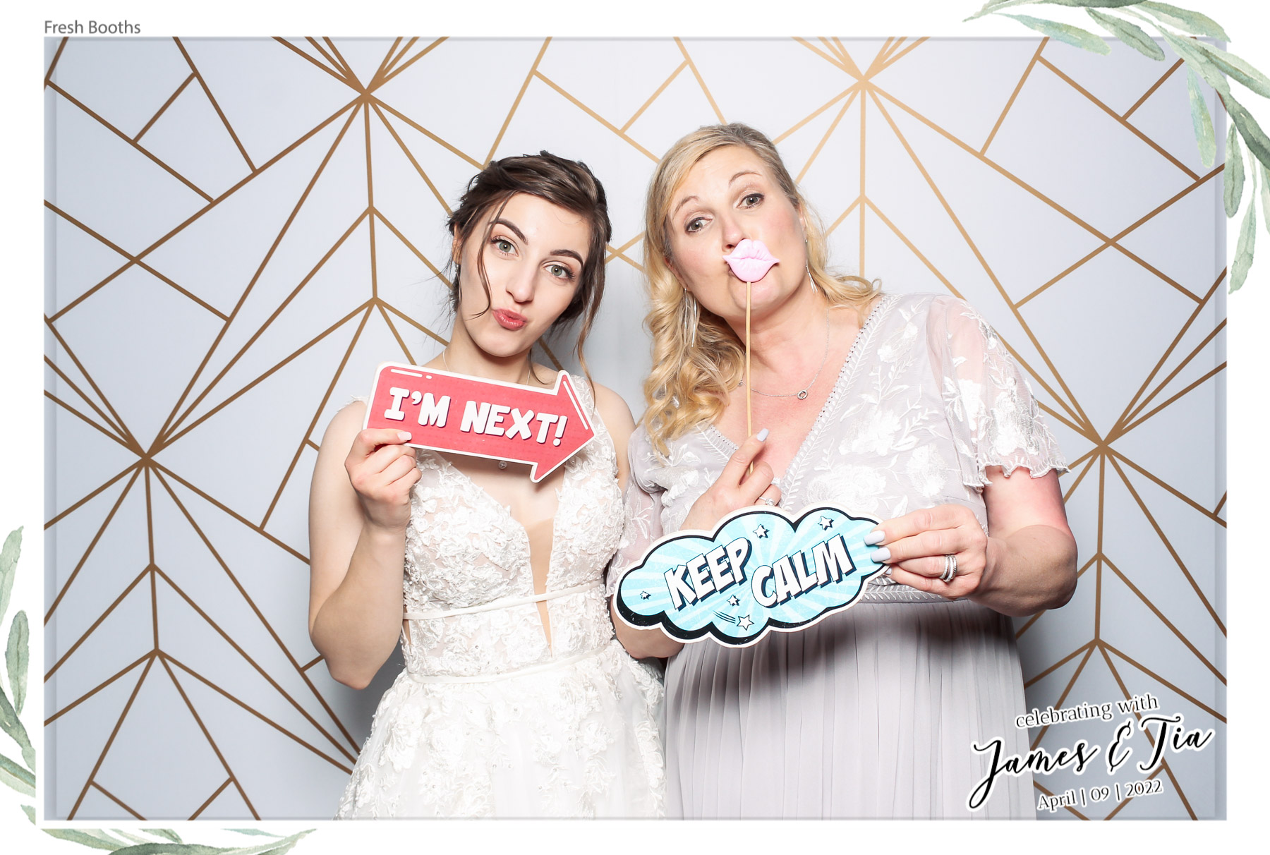 James & Tia - Classic Open Booth | View more photos from the event at gallery.freshbooths.com/u/FreshBooths/James-Tia-Classic-Open-Booth