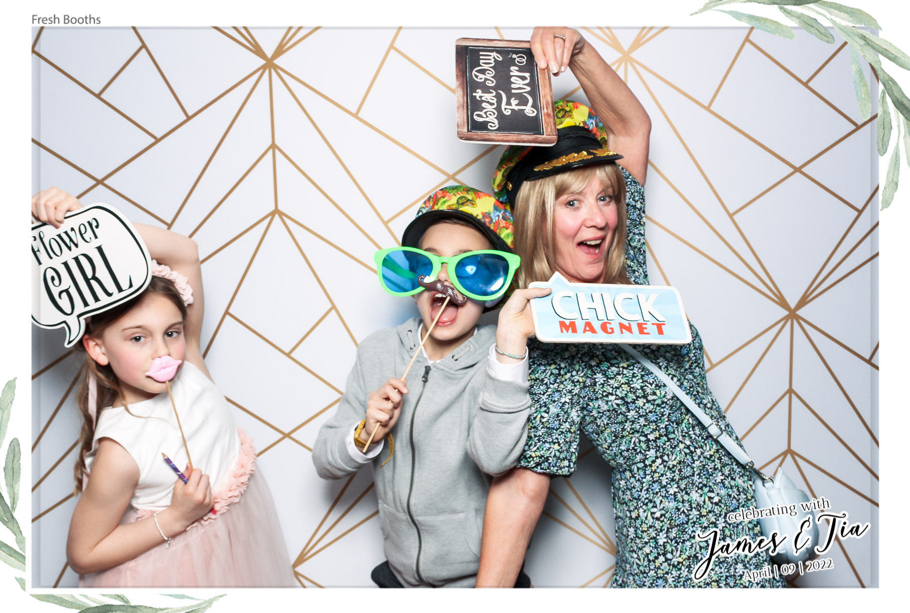 James & Tia - Classic Open Booth | View more photos from the event at gallery.freshbooths.com/u/FreshBooths/James-Tia-Classic-Open-Booth