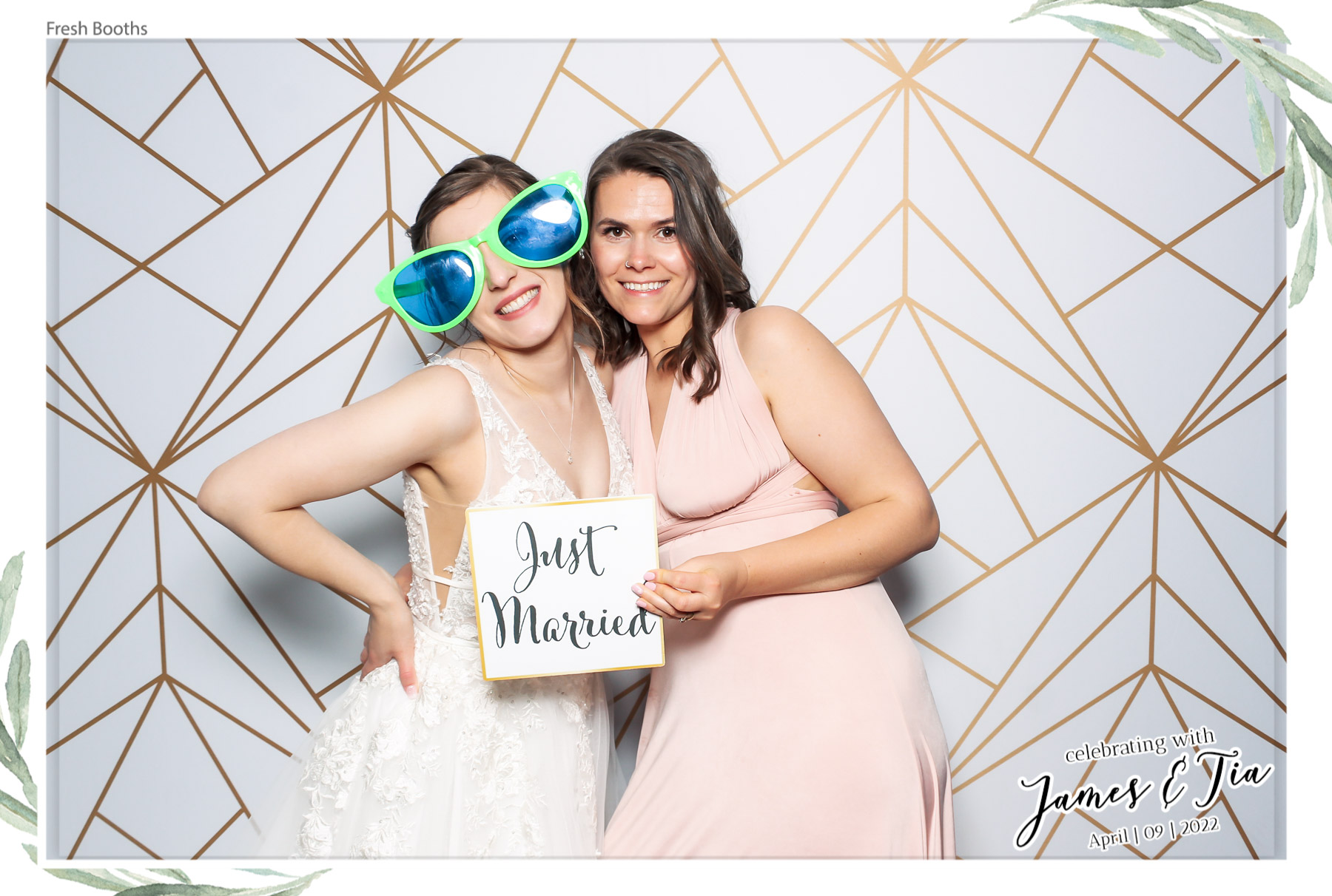 James & Tia - Classic Open Booth | View more photos from the event at gallery.freshbooths.com/u/FreshBooths/James-Tia-Classic-Open-Booth