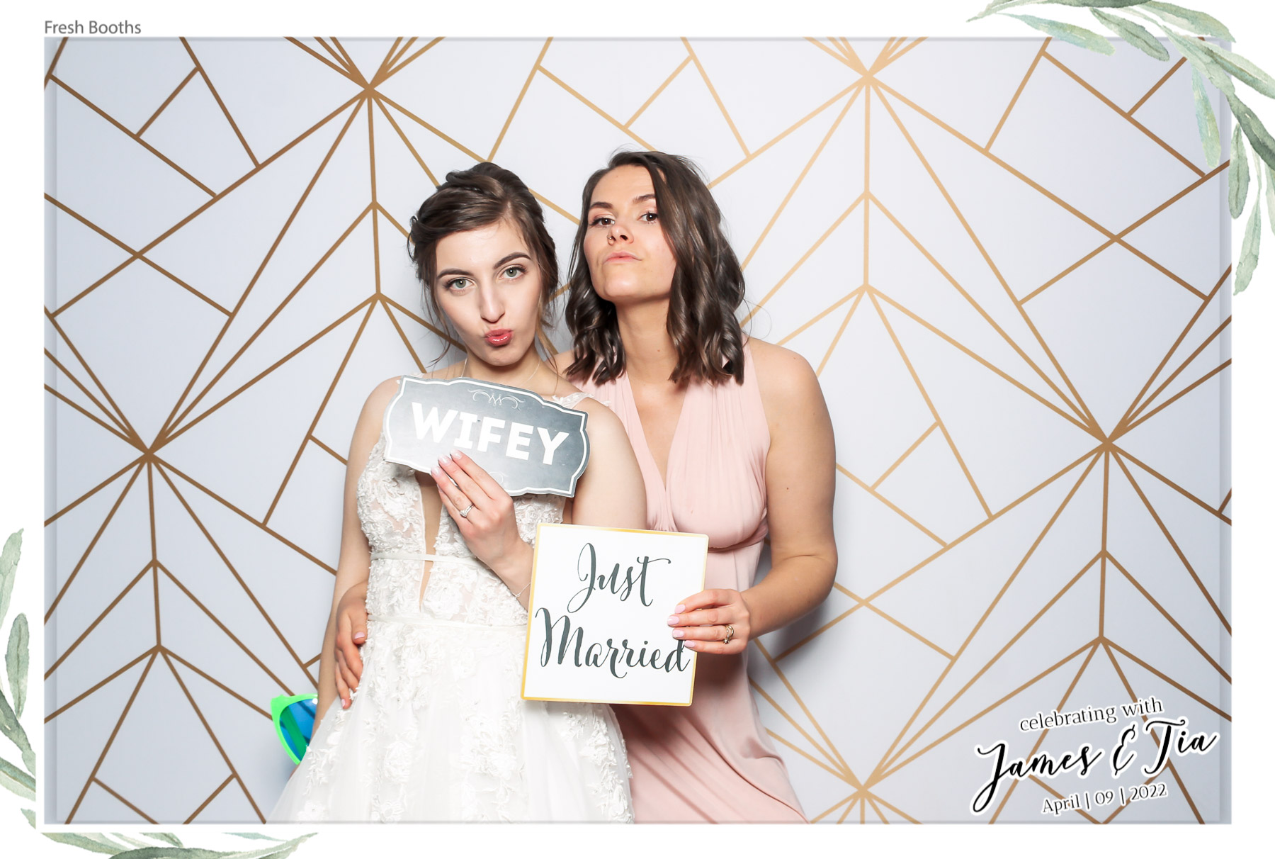 James & Tia - Classic Open Booth | View more photos from the event at gallery.freshbooths.com/u/FreshBooths/James-Tia-Classic-Open-Booth