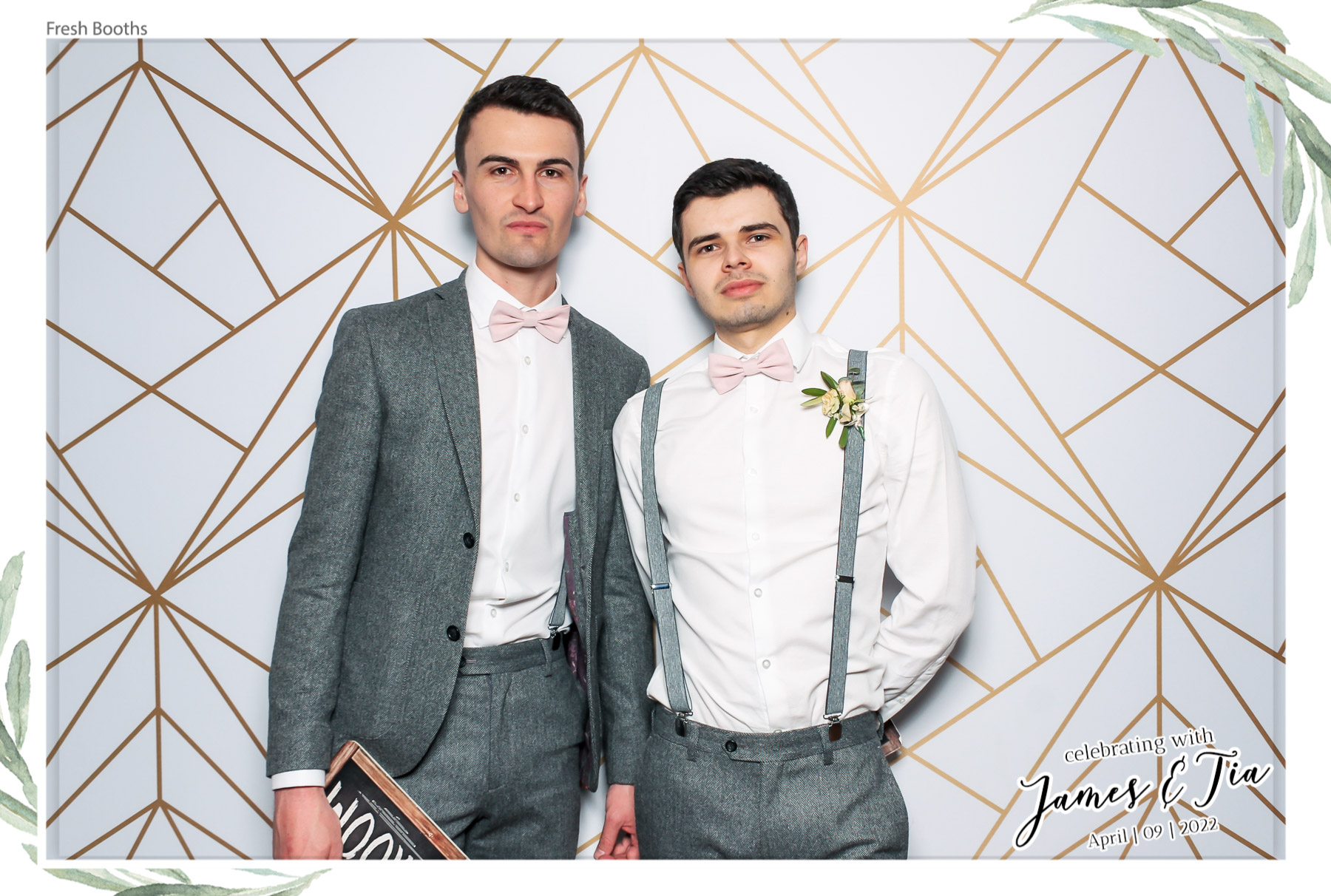 James & Tia - Classic Open Booth | View more photos from the event at gallery.freshbooths.com/u/FreshBooths/James-Tia-Classic-Open-Booth