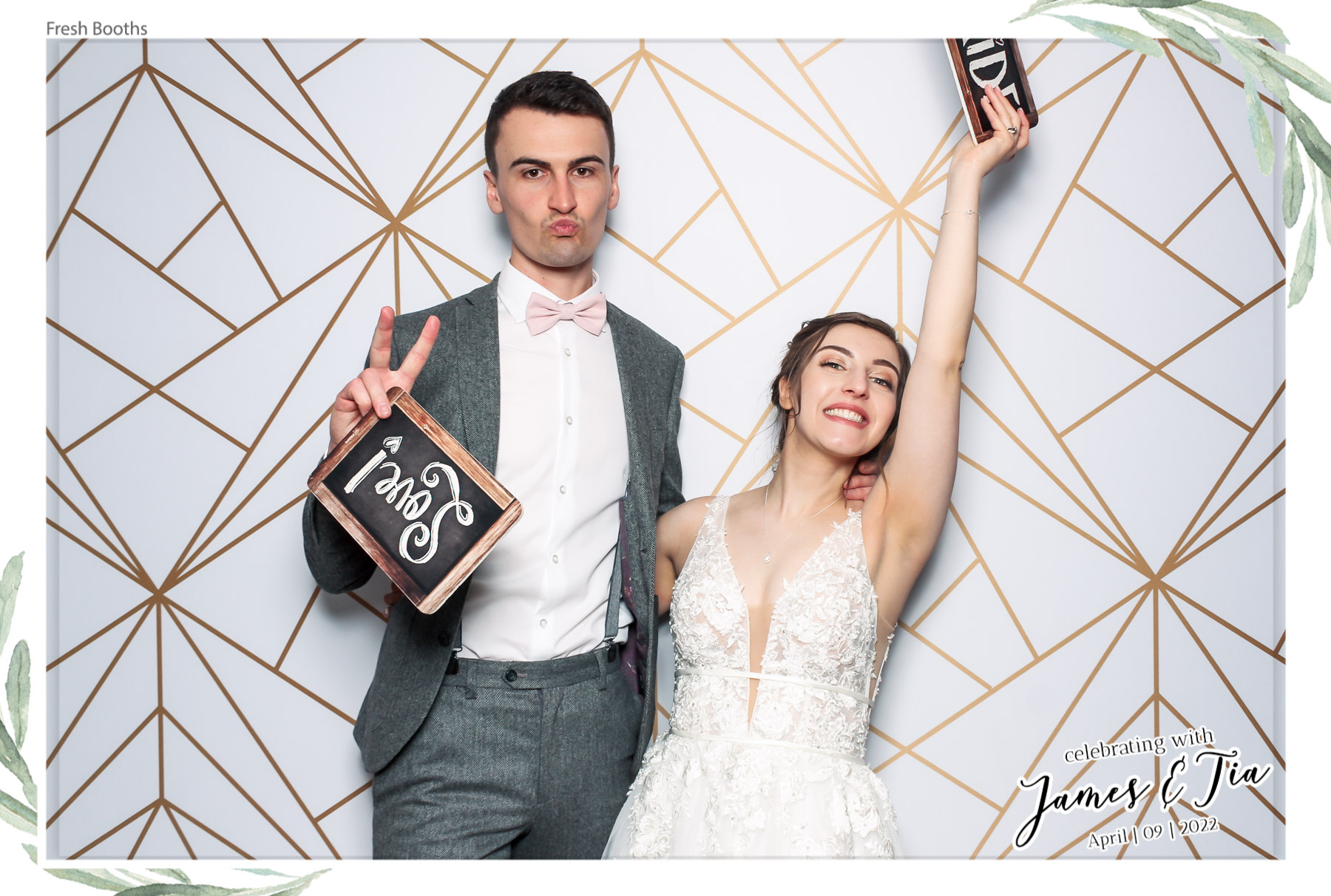 James & Tia - Classic Open Booth | View more photos from the event at gallery.freshbooths.com/u/FreshBooths/James-Tia-Classic-Open-Booth
