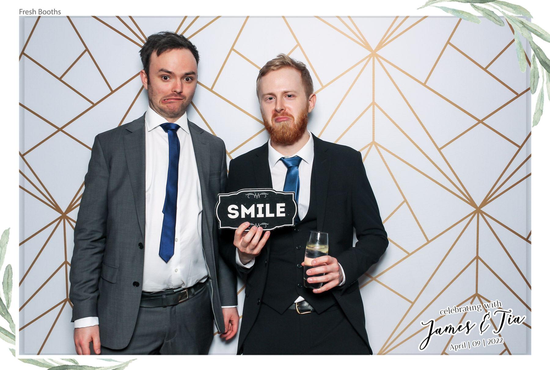 James & Tia - Classic Open Booth | View more photos from the event at gallery.freshbooths.com/u/FreshBooths/James-Tia-Classic-Open-Booth