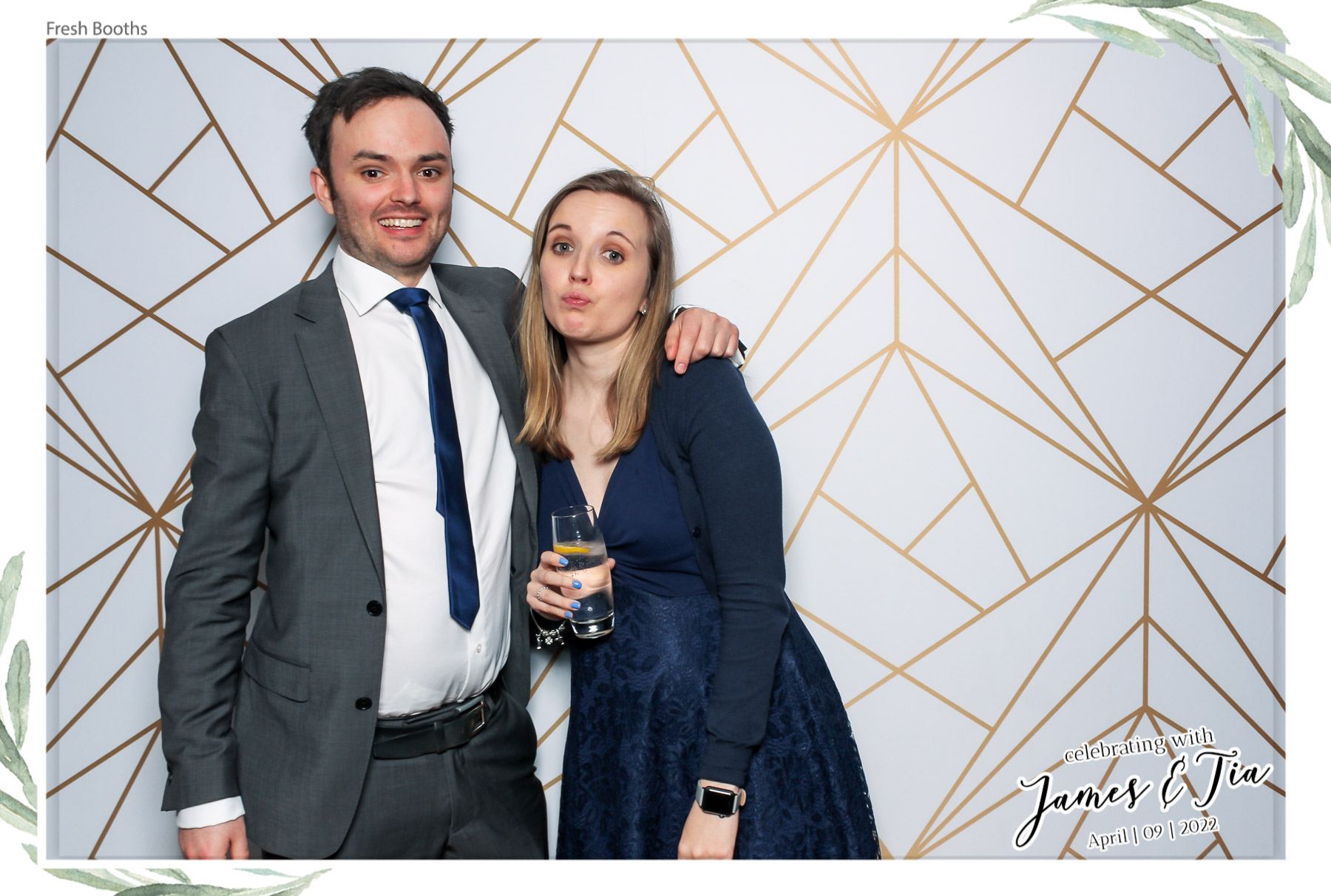 James & Tia - Classic Open Booth | View more photos from the event at gallery.freshbooths.com/u/FreshBooths/James-Tia-Classic-Open-Booth