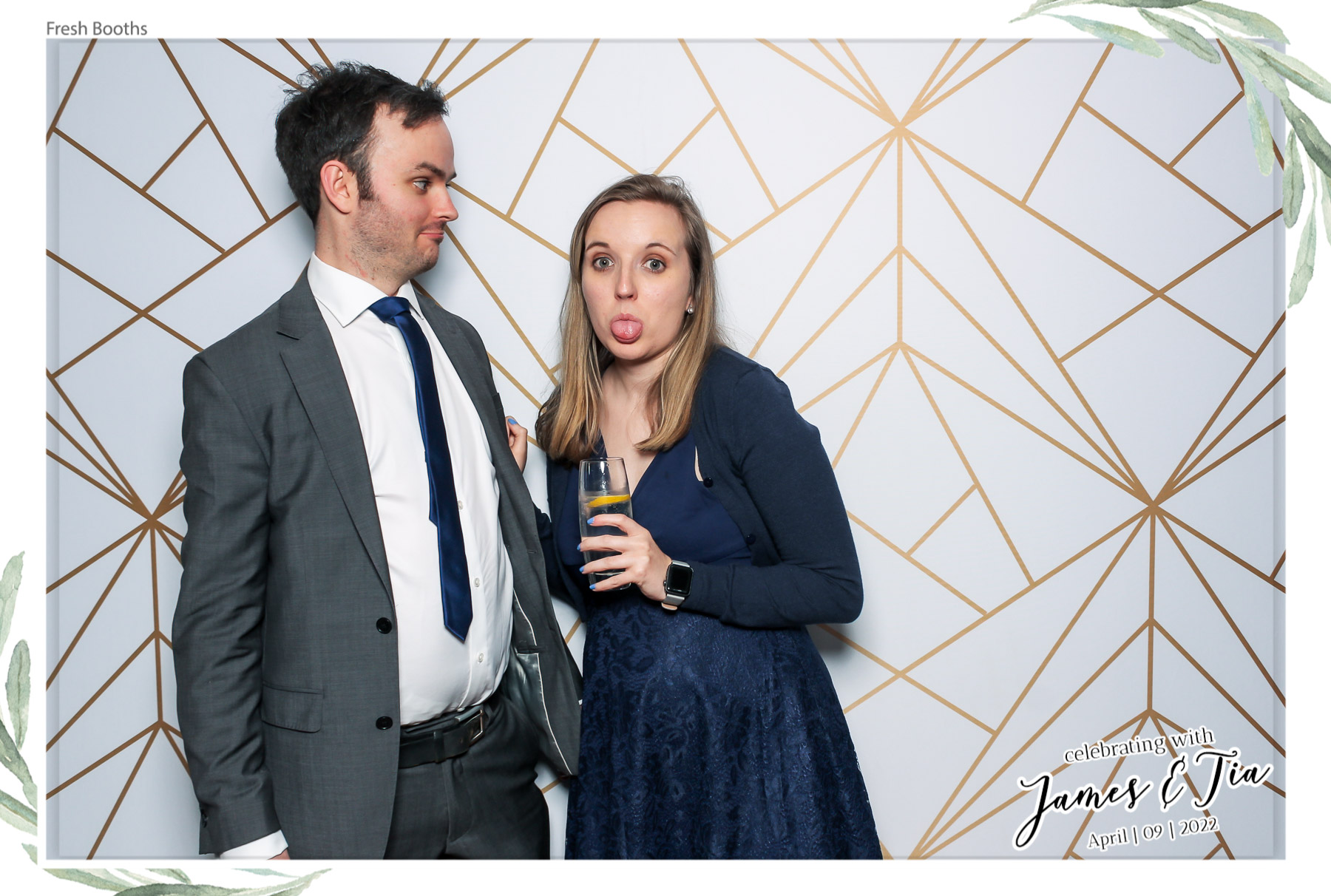 James & Tia - Classic Open Booth | View more photos from the event at gallery.freshbooths.com/u/FreshBooths/James-Tia-Classic-Open-Booth