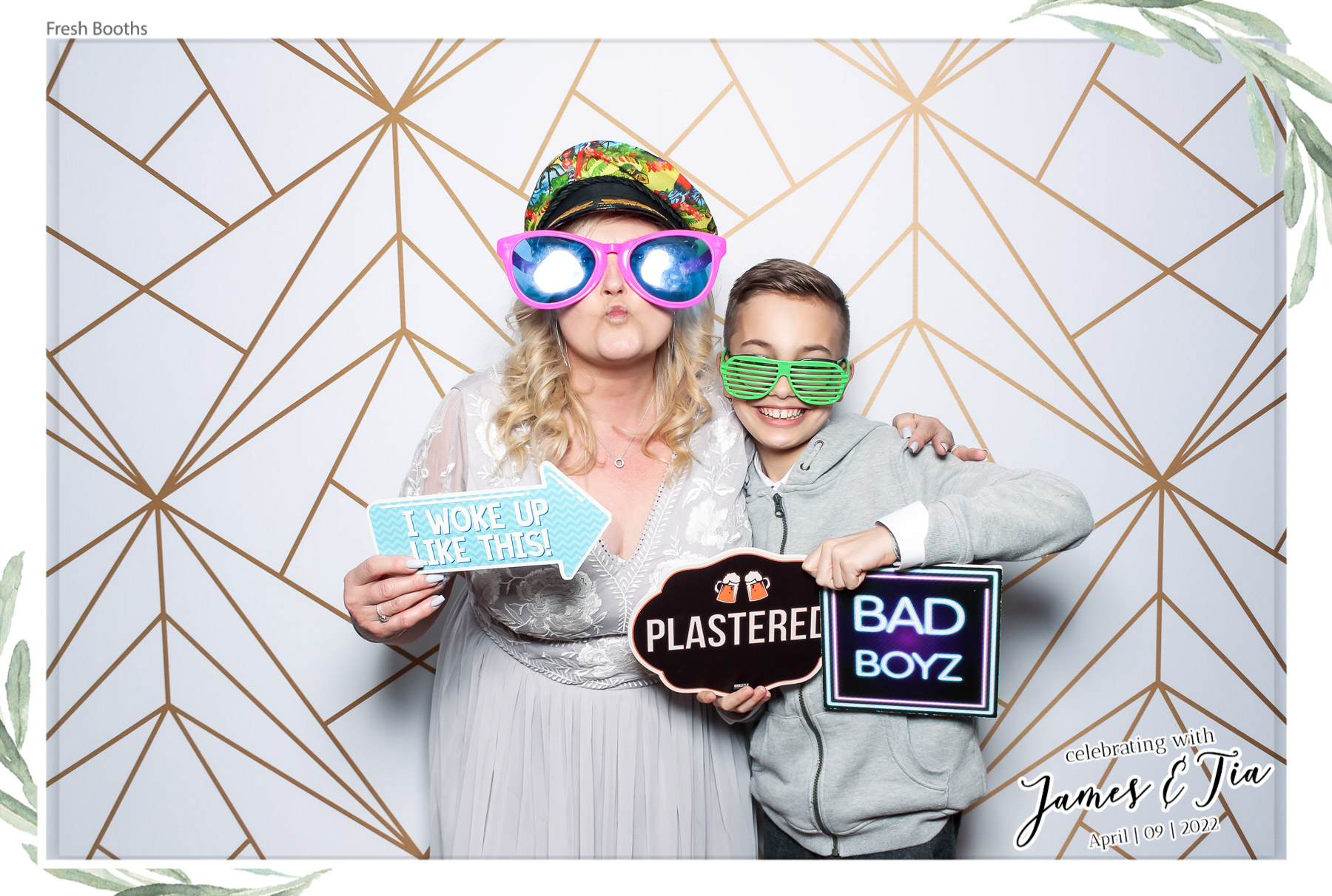 James & Tia - Classic Open Booth | View more photos from the event at gallery.freshbooths.com/u/FreshBooths/James-Tia-Classic-Open-Booth