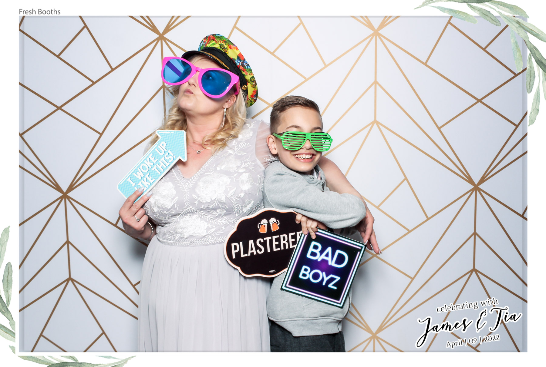 James & Tia - Classic Open Booth | View more photos from the event at gallery.freshbooths.com/u/FreshBooths/James-Tia-Classic-Open-Booth